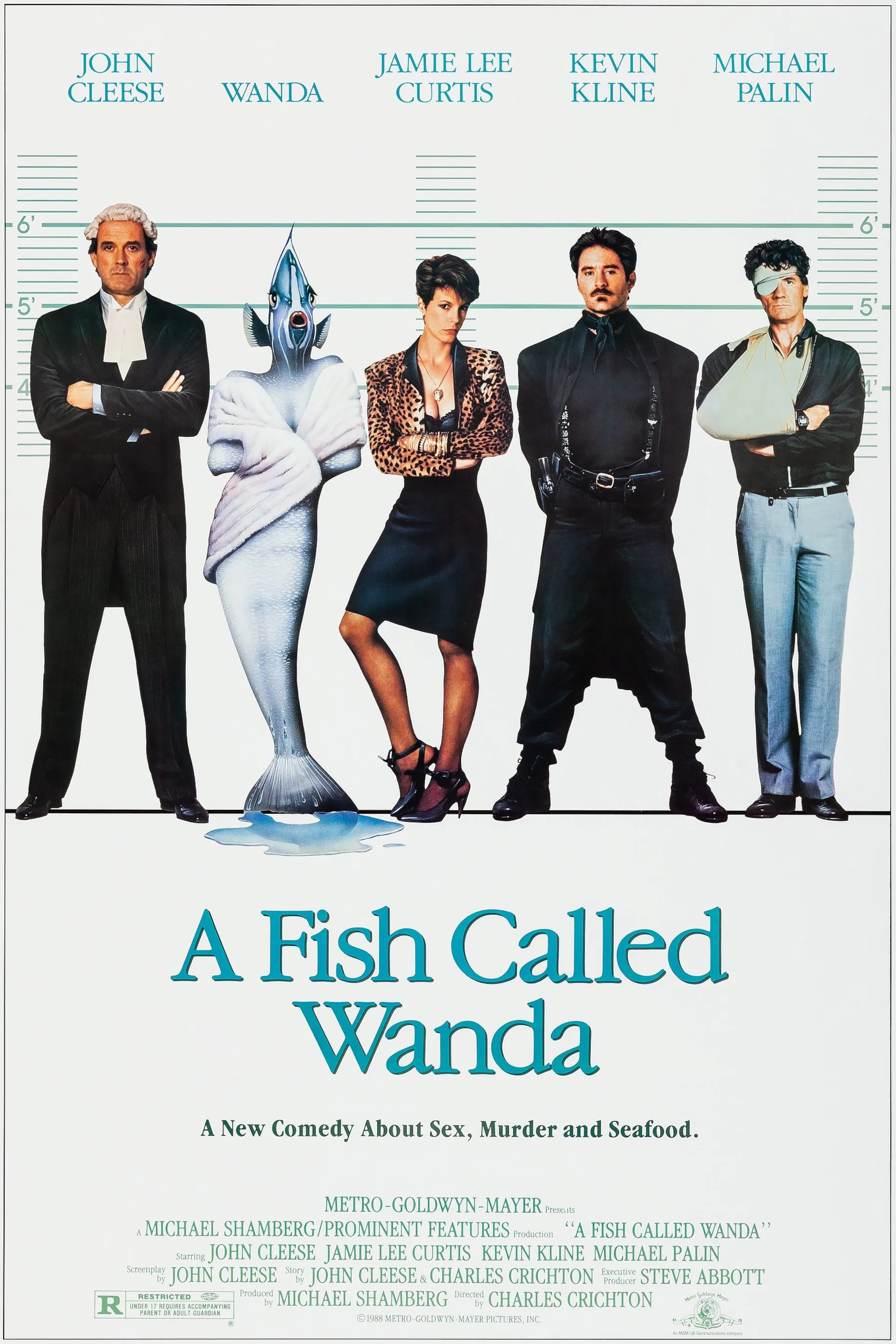 Poster for A Fish Called Wanda