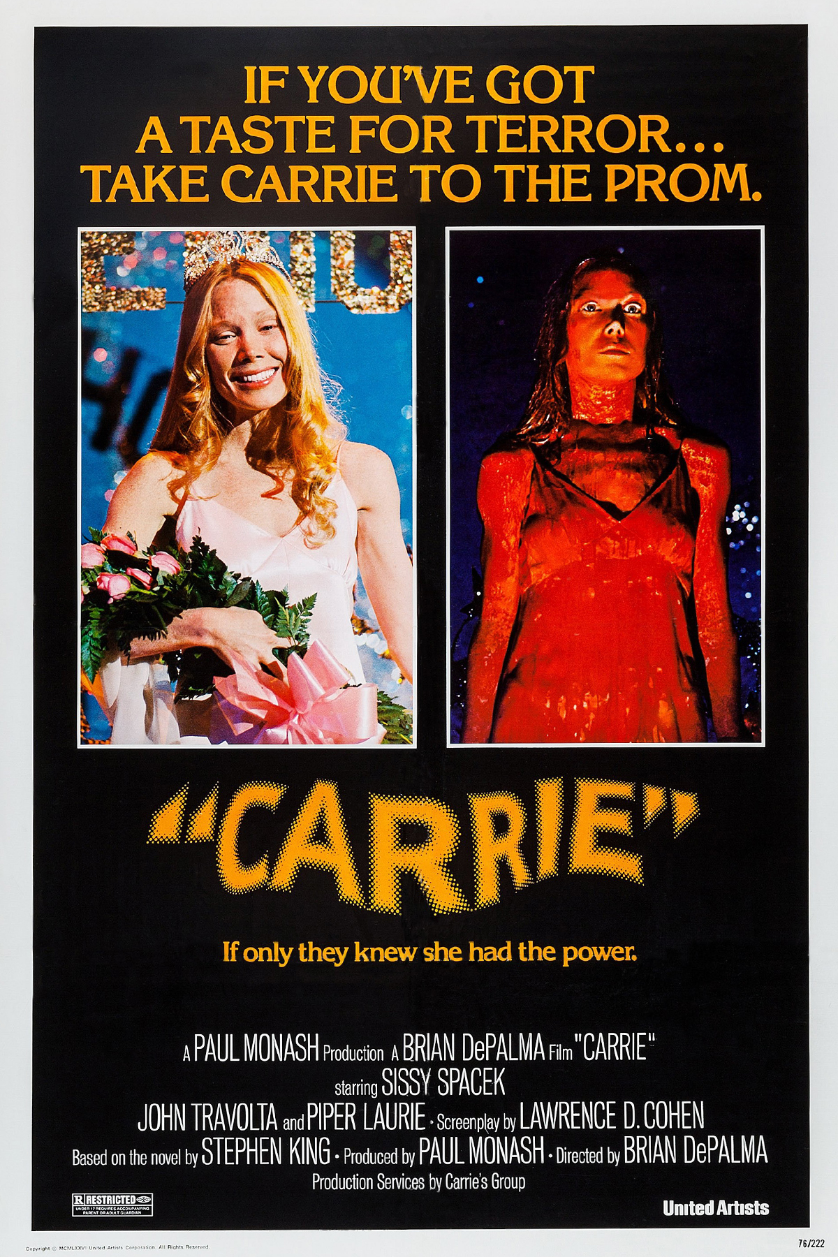 Poster for Carrie: Presented By See It On 16mm
