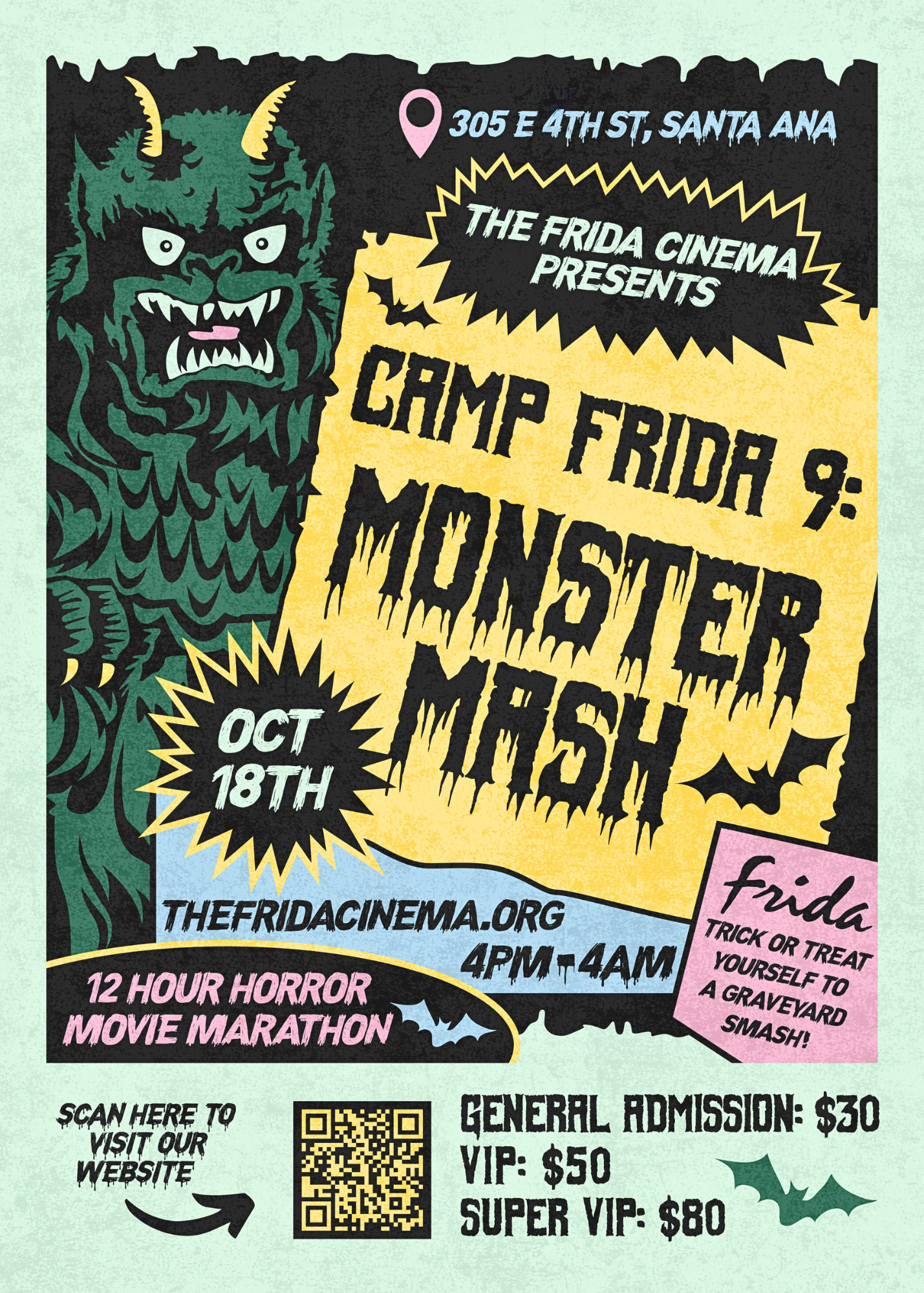 Poster for Camp Frida 9: Monster Mash