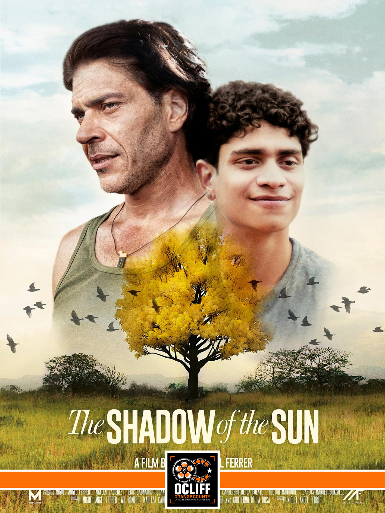 Poster for La sombra del sol (The Shadow of the Sun) + Short: A Congress of Crows: OCLIFF 2025 Opening Night // Free Tacos for All Ticketholders!