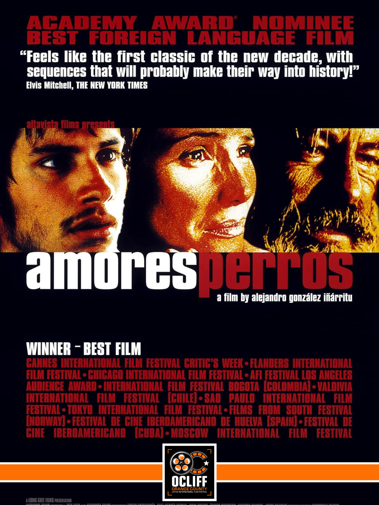 Poster for Amores Perros: Presented By OCLIFF 2025