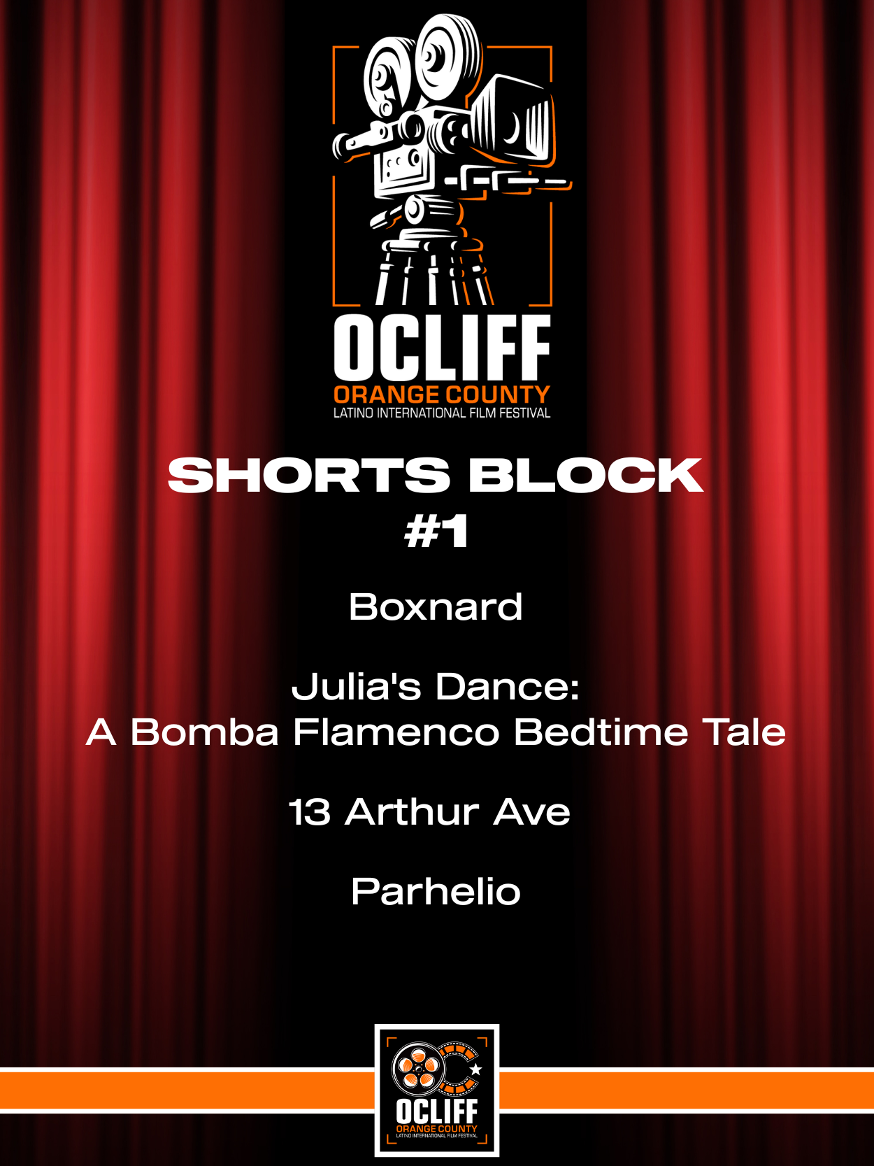 Poster for Shorts Block #1: OCLIFF 2025