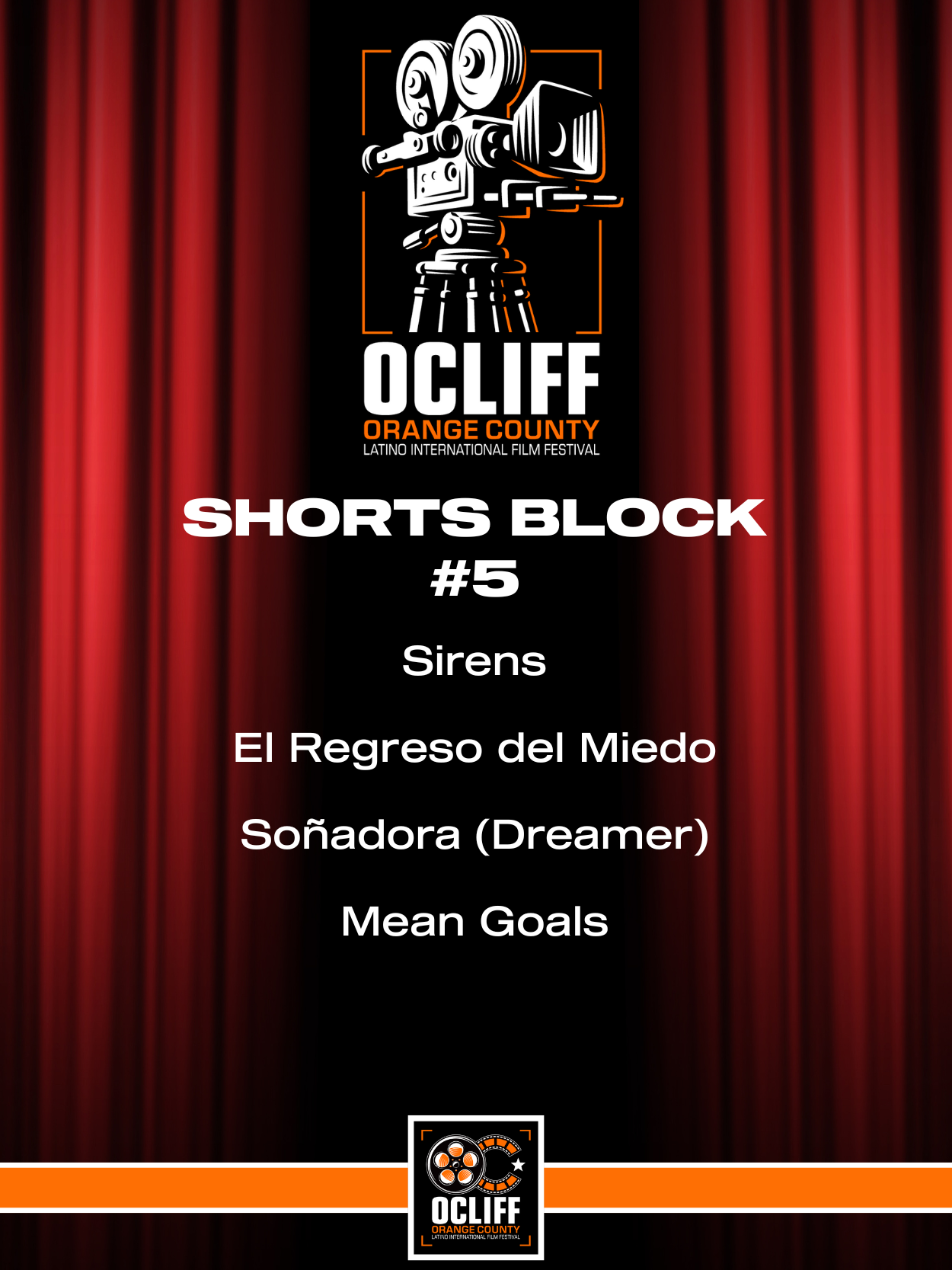 Poster for Shorts Block #5: OCLIFF 2025