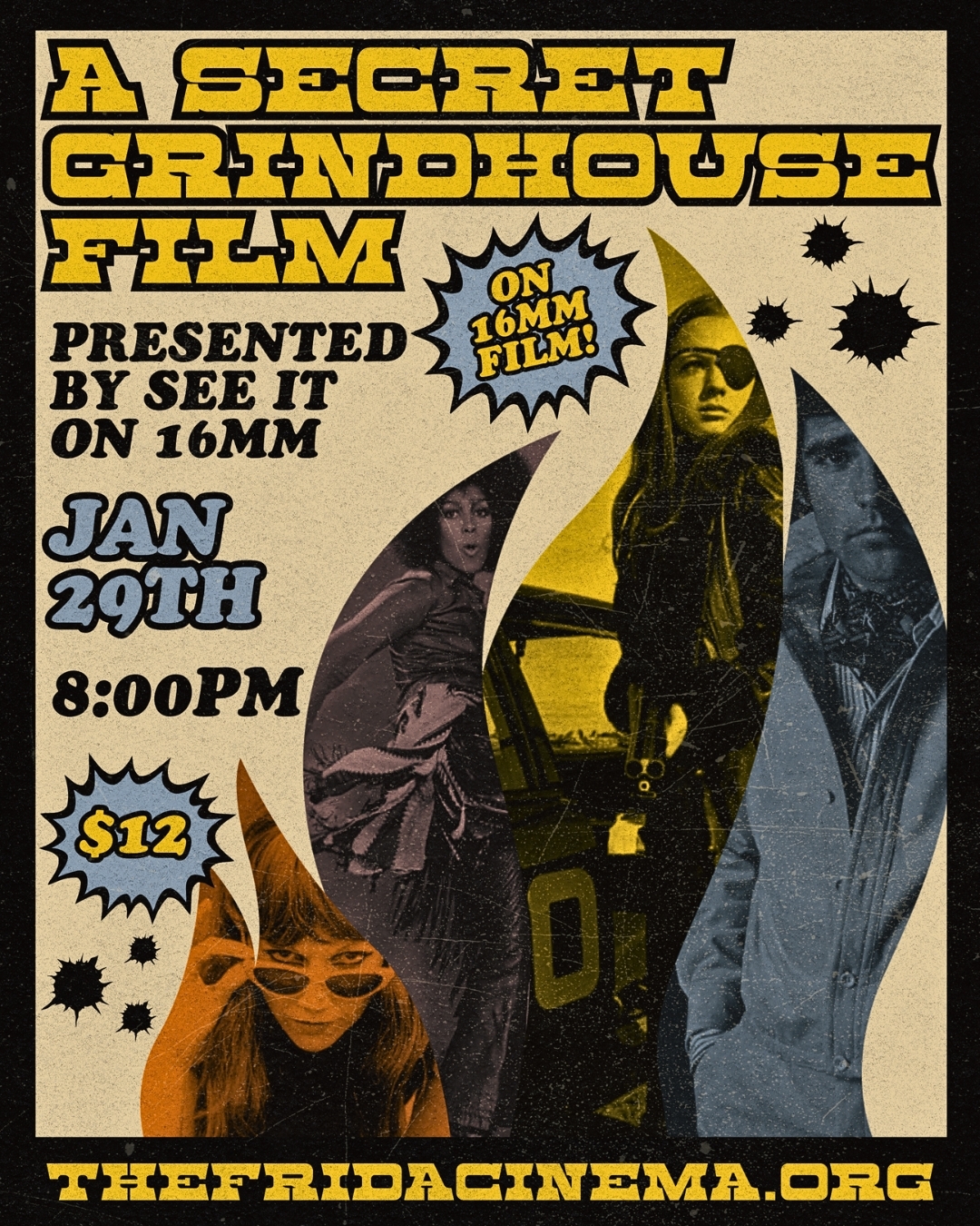 Poster for Secret Grindhouse: Presented By See It On 16mm