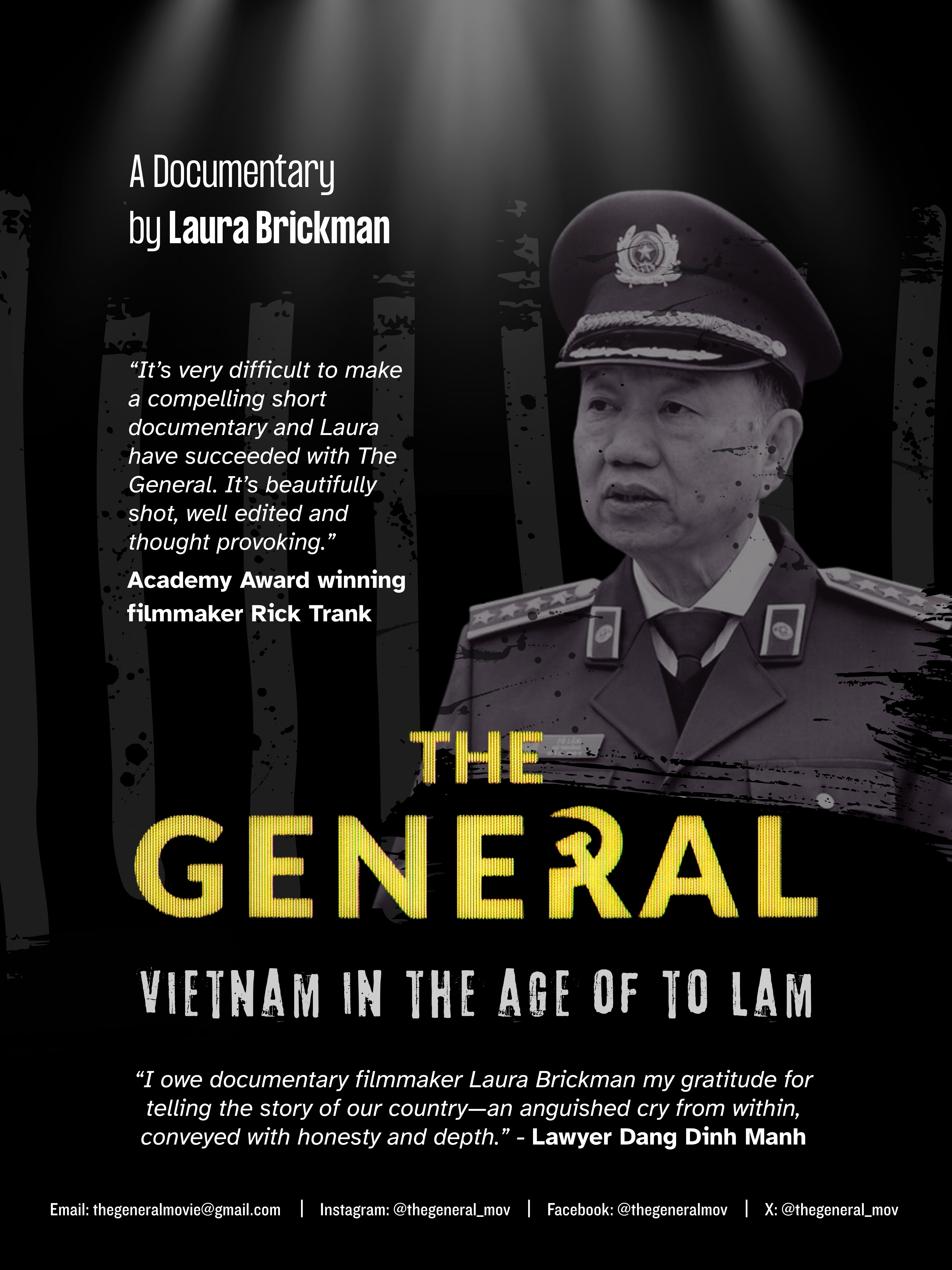 Poster for The General: Vietnam In The Age Of To Lam + Q&A w/ Laura Brickman