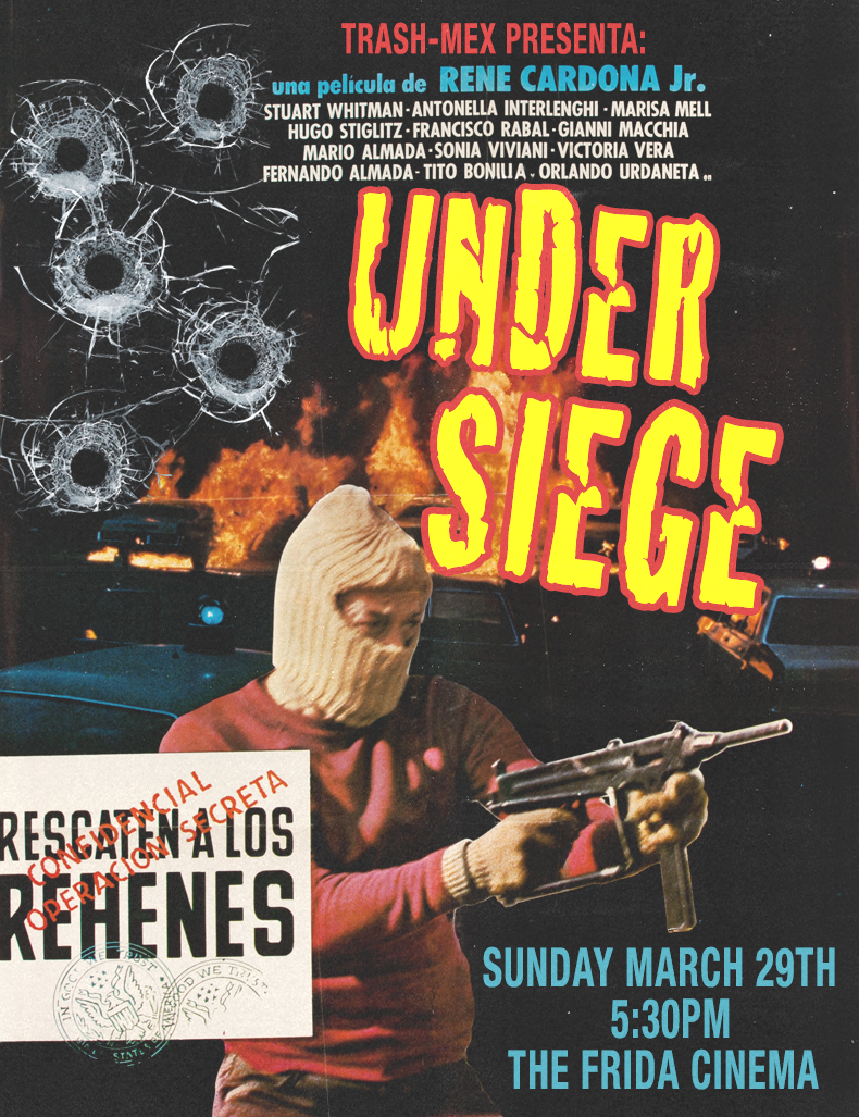 Poster for Traficantes Del Panico aka Under Siege: Presented by Trash-Mex