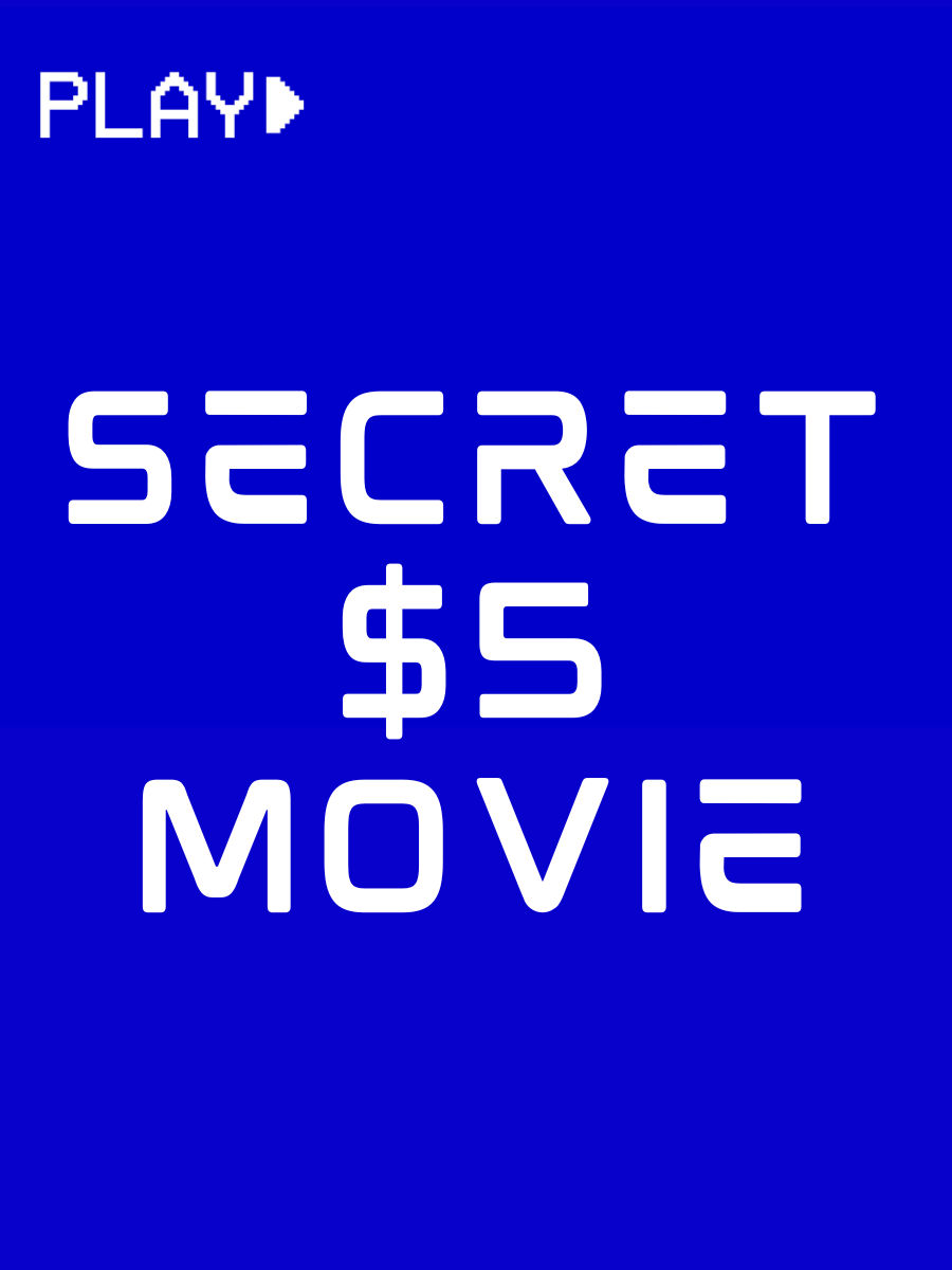 Poster for Secret $5 Sunday Scaries Movie: Presented by Play It By Fear
