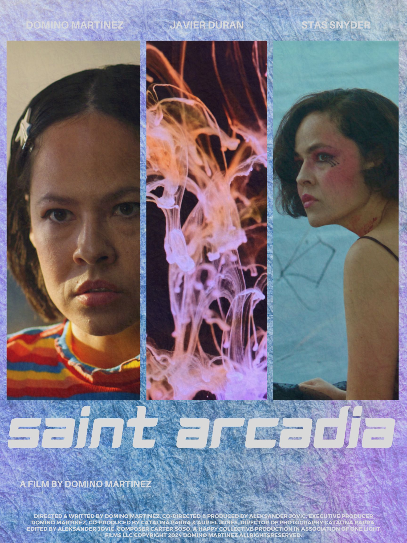 Poster for A Brief Mental Lapse With Mallory Kane + Saint Arcadia
