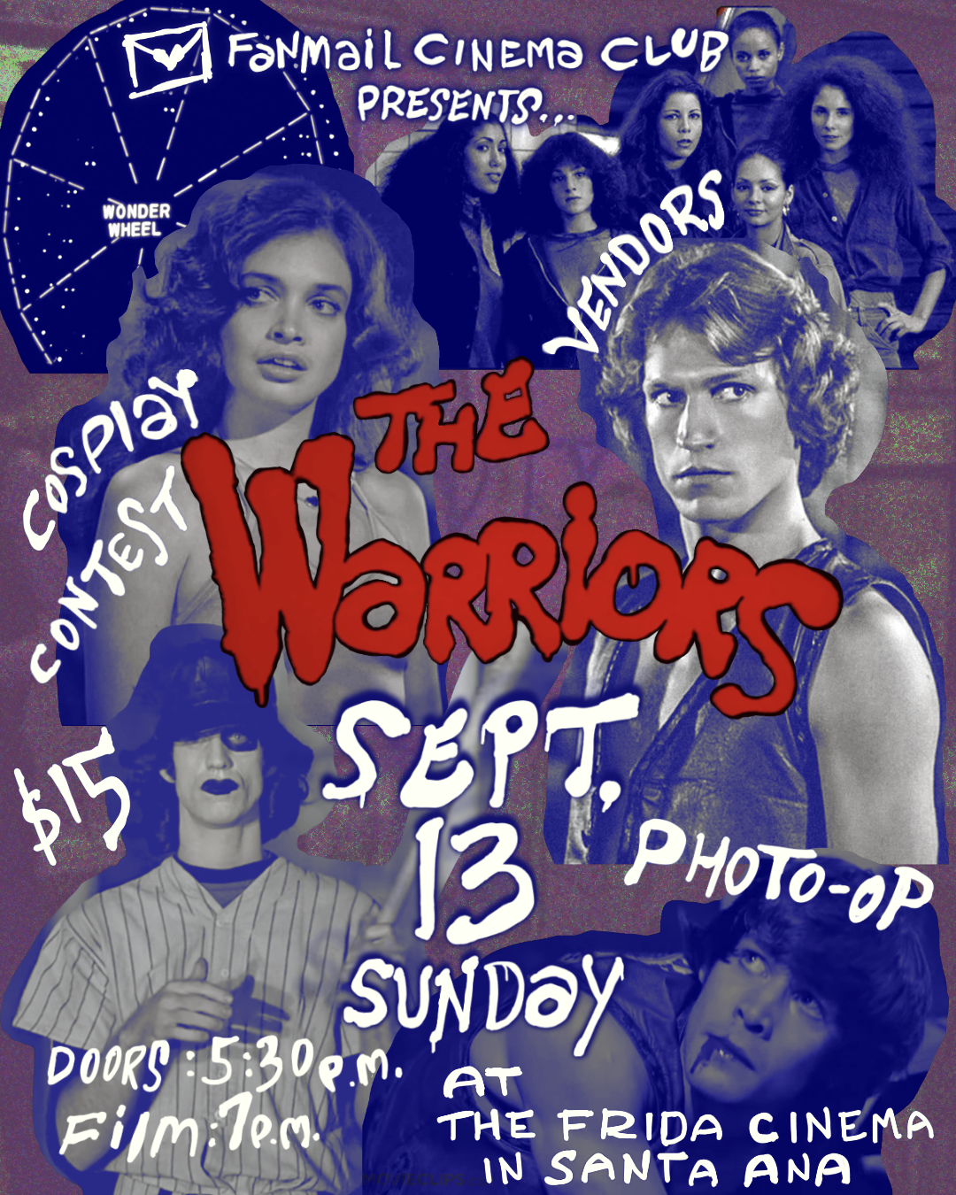 Poster for The Warriors: Presented by 💌FanMail Cinema Club