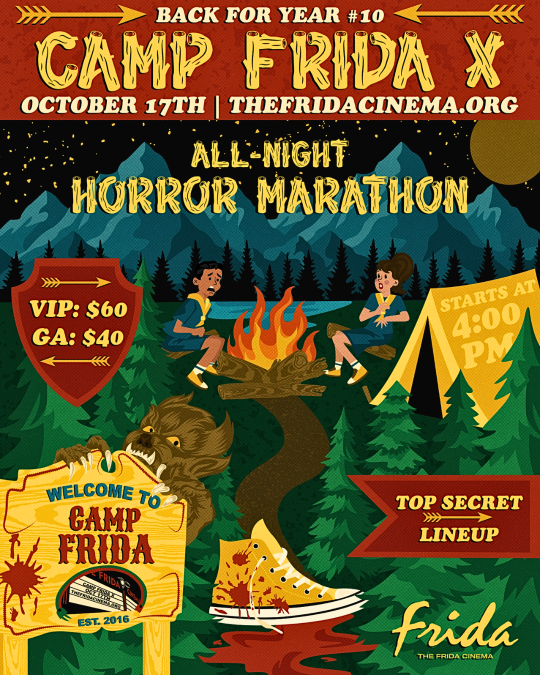 Poster for Camp Frida X
