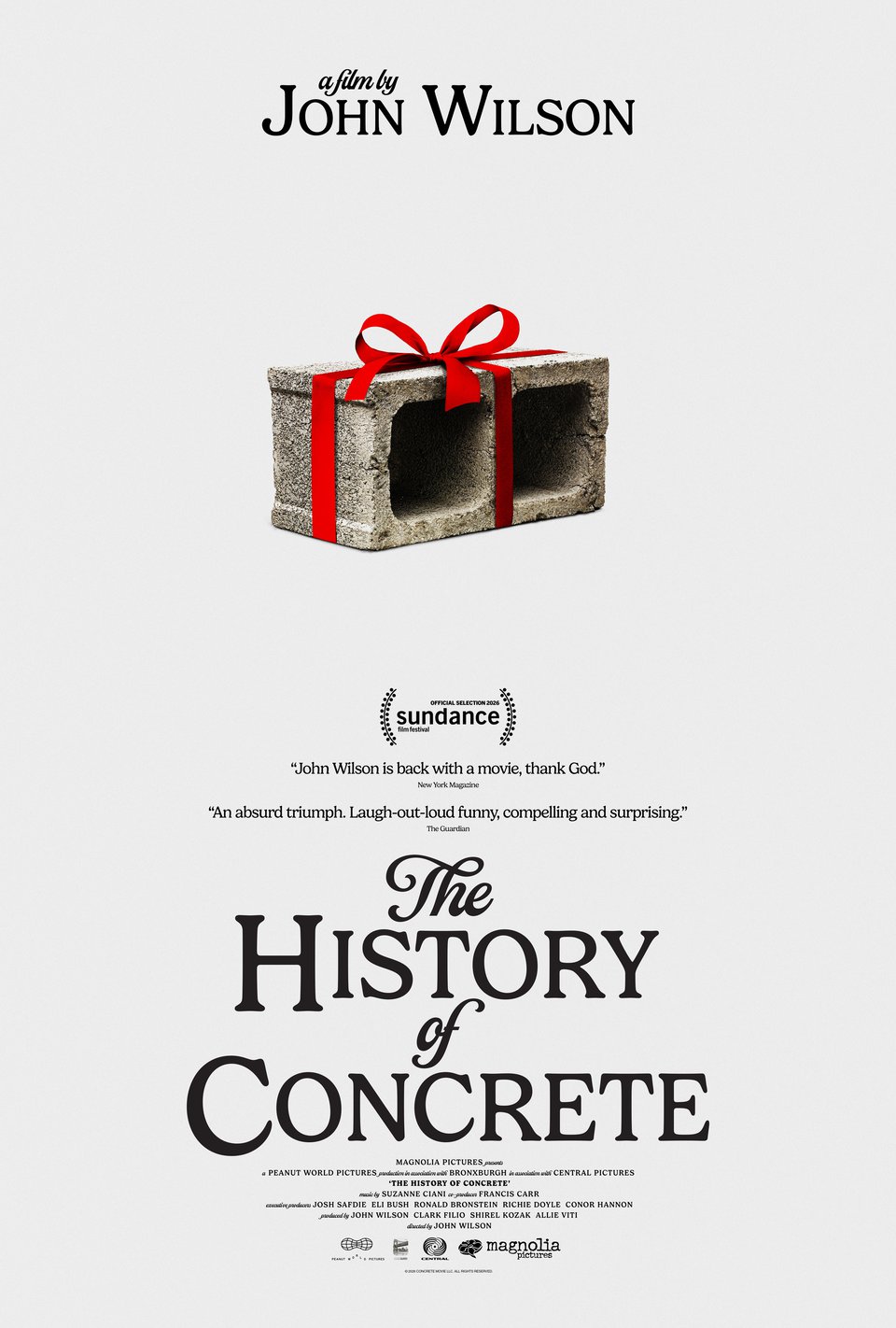 history of concrete poster