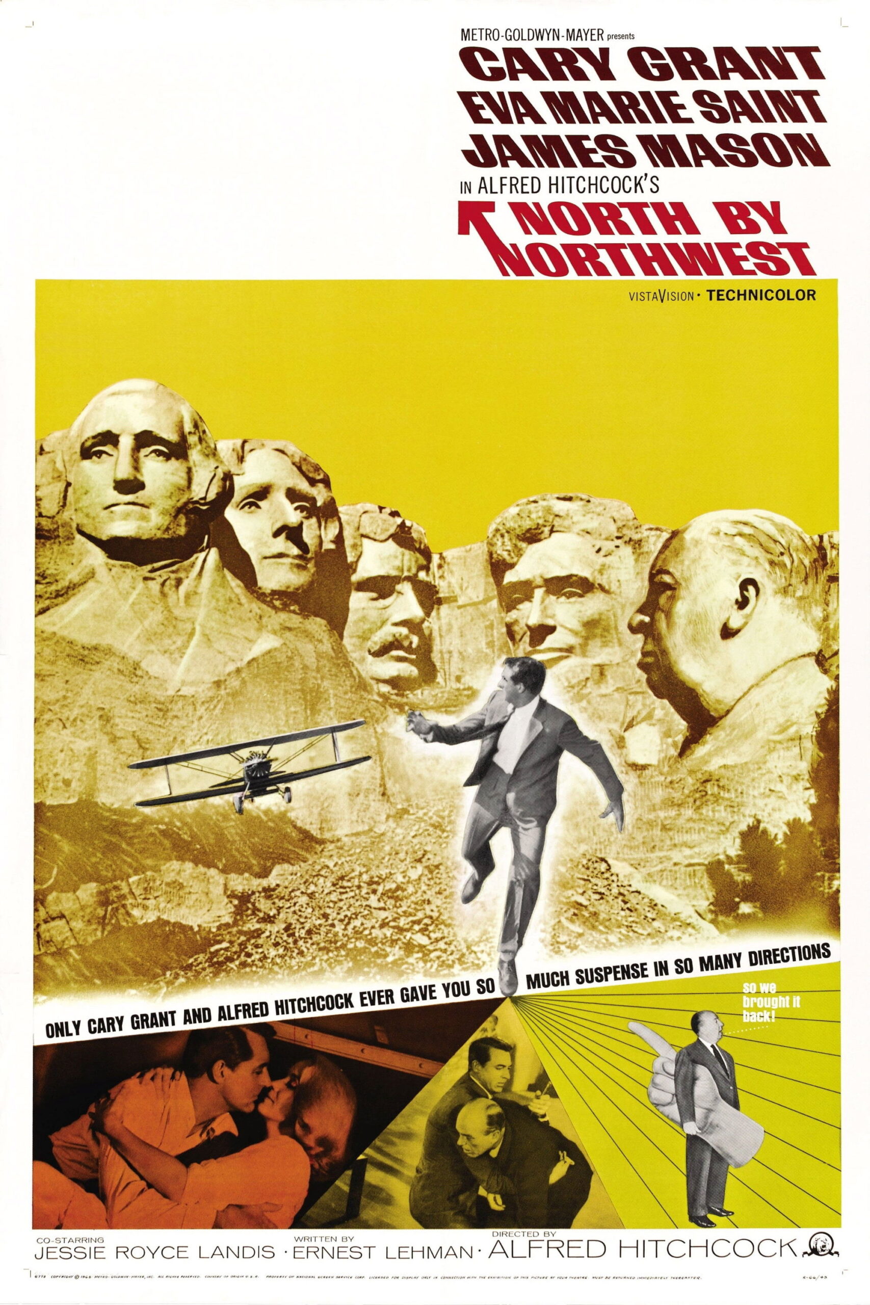 North by Northwest poster