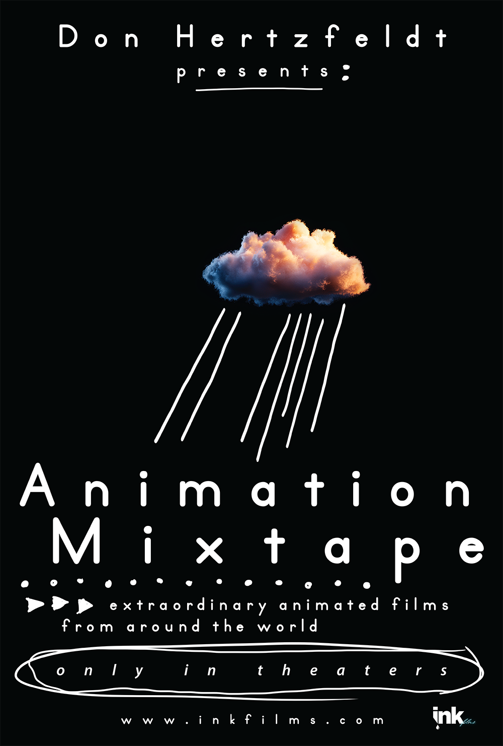 Poster for Don Hertzfeldt’s Animation Mixtape