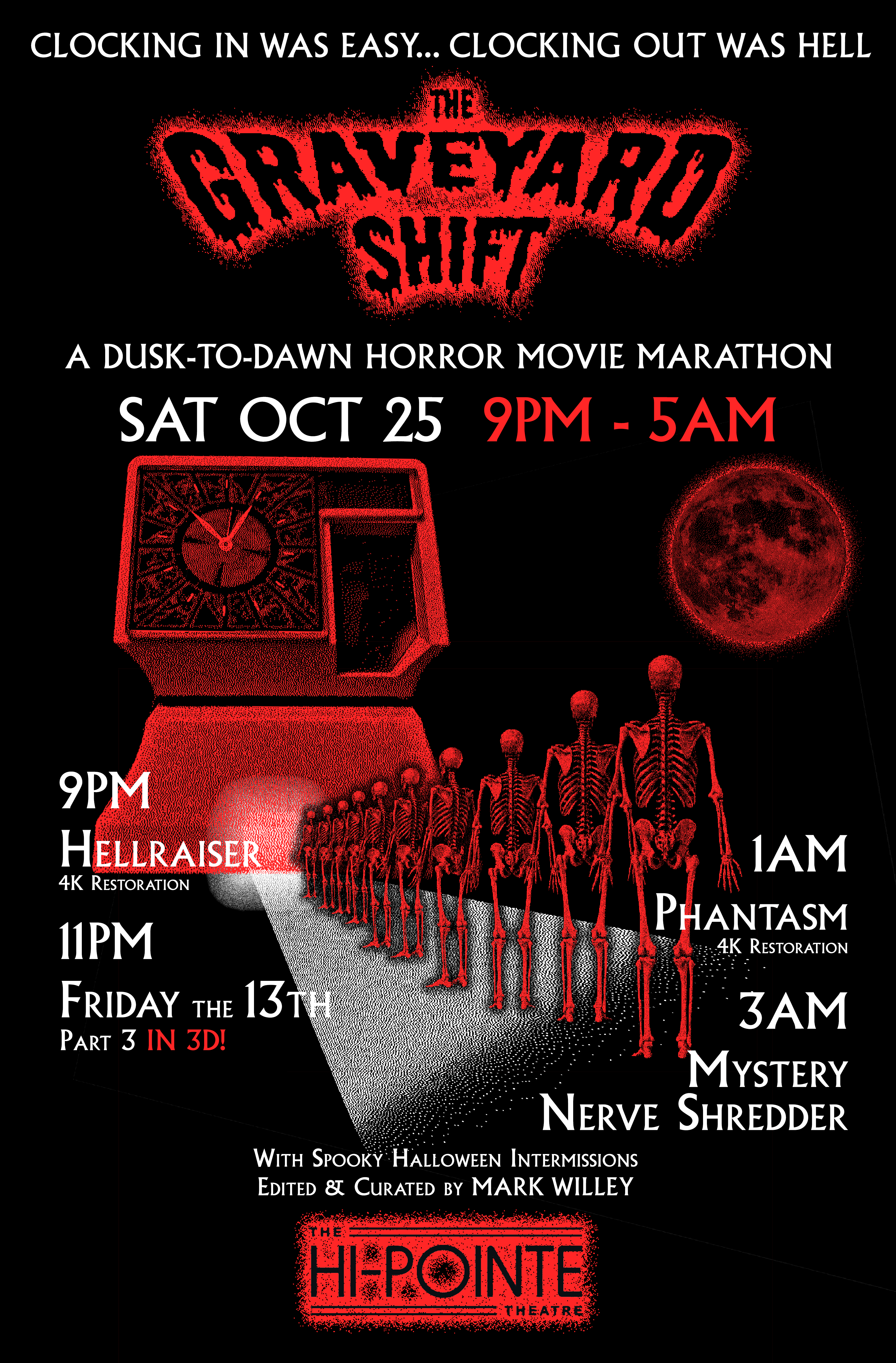Poster for Graveyard Shift: An All-Night Halloween Marathon