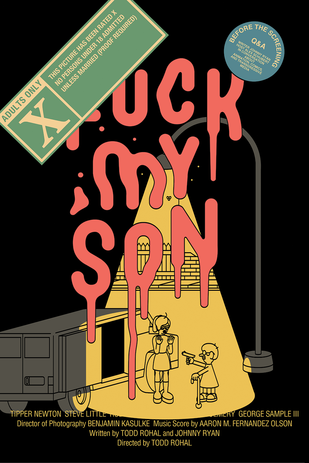 Poster for F*** My Son! on 35MM