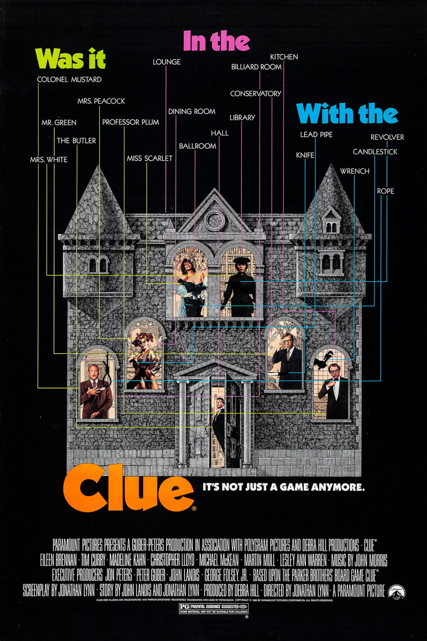 Clue poster