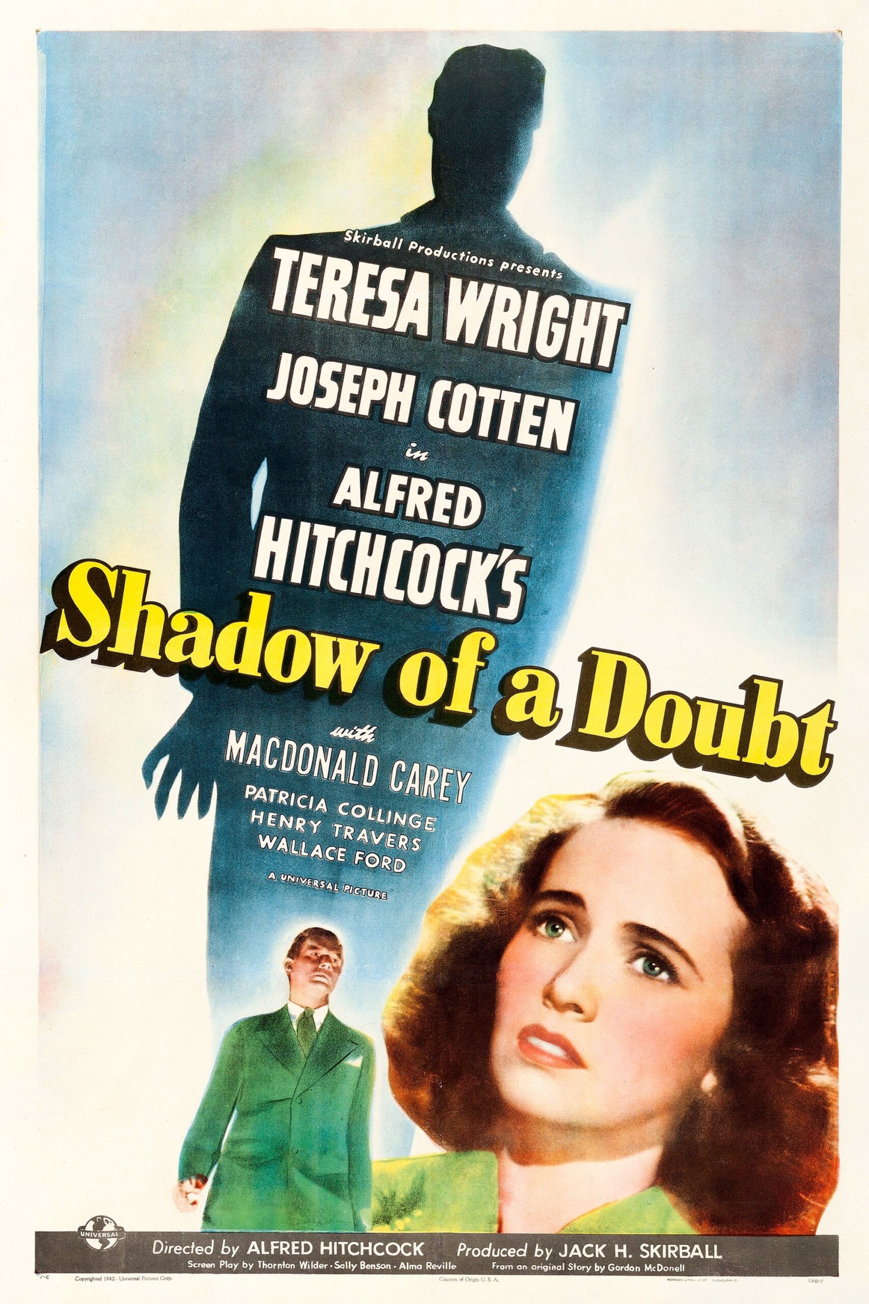 Shadow of a Doubt poster