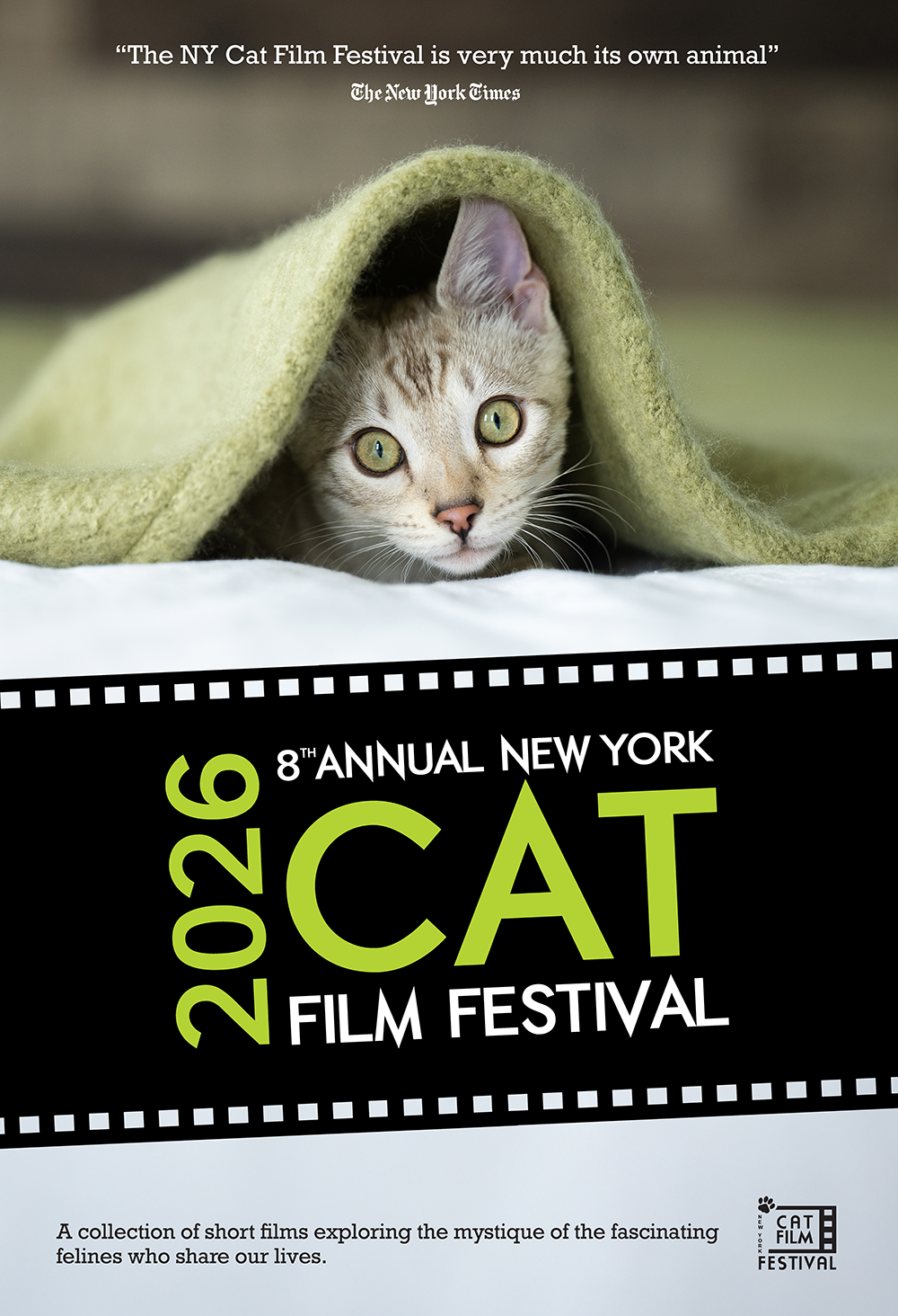 Poster for New York Cat Film Festival 2026