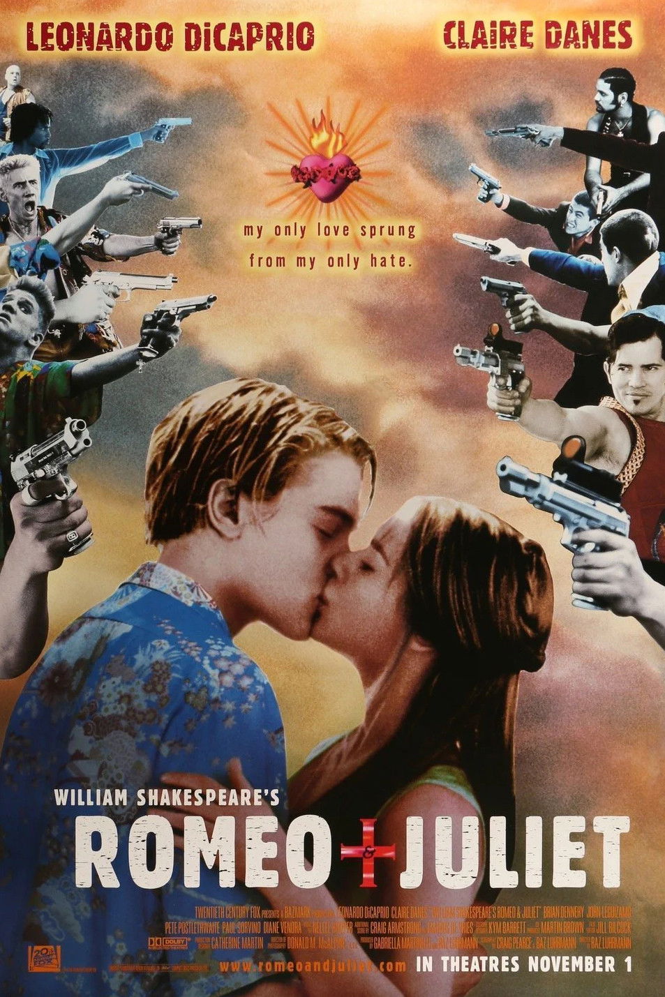 romeo + juliet poster
