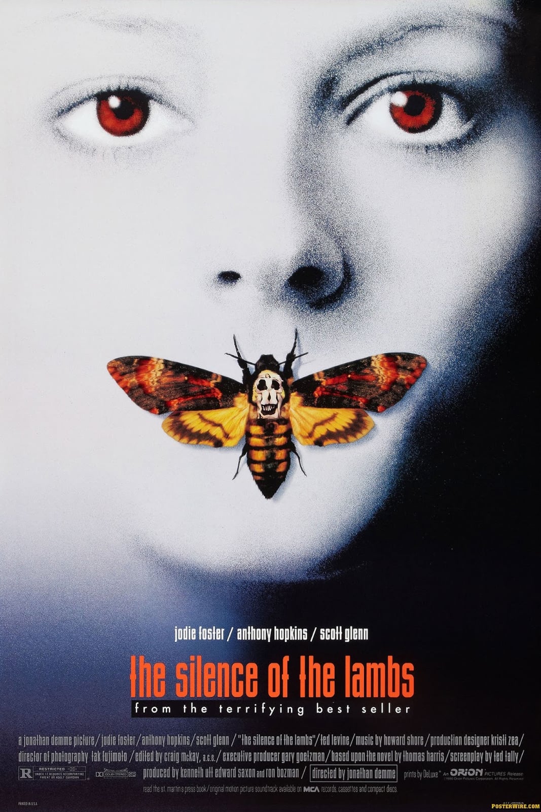 Silence of the lambs poster