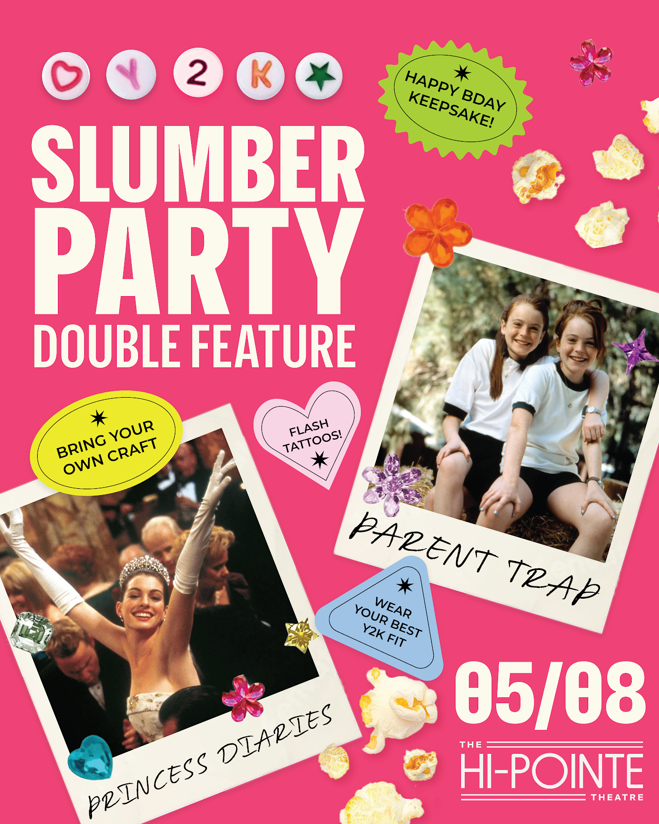 Poster for Y2K Slumberparty