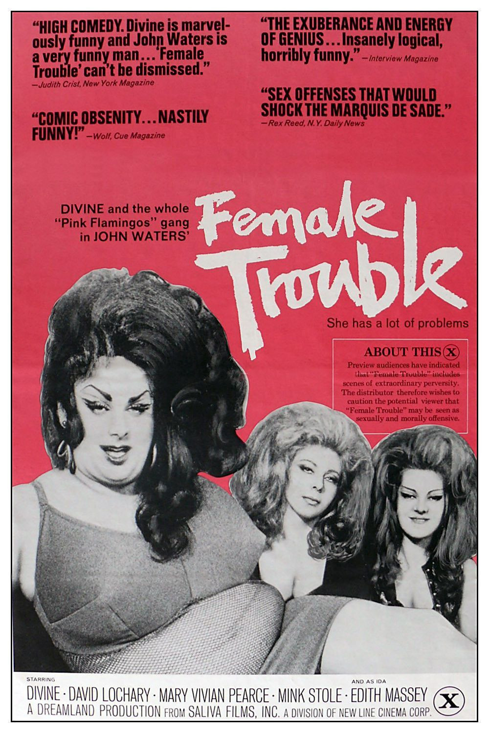 Female Trouble poster