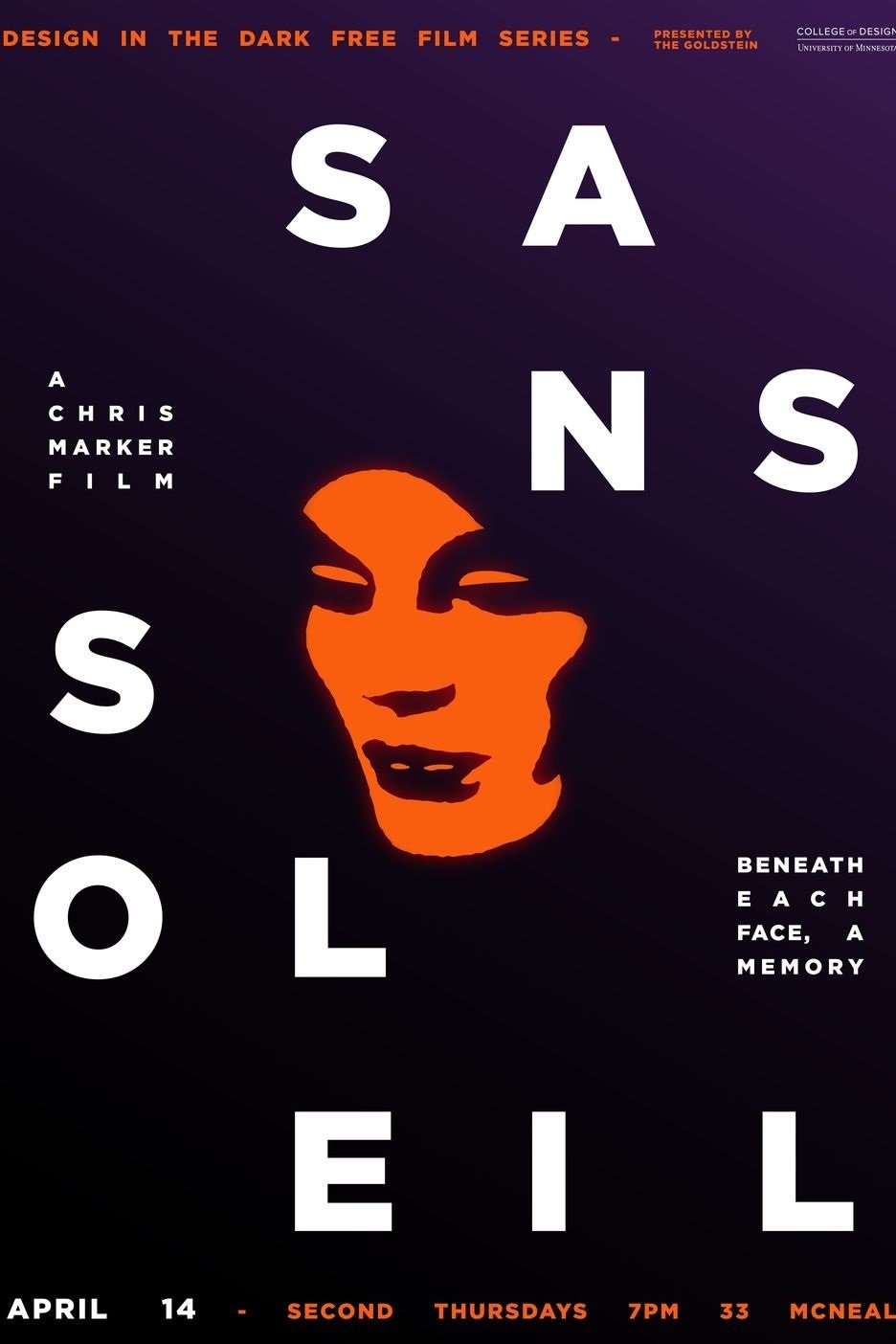Poster for Sans Soleil + La Jetée
