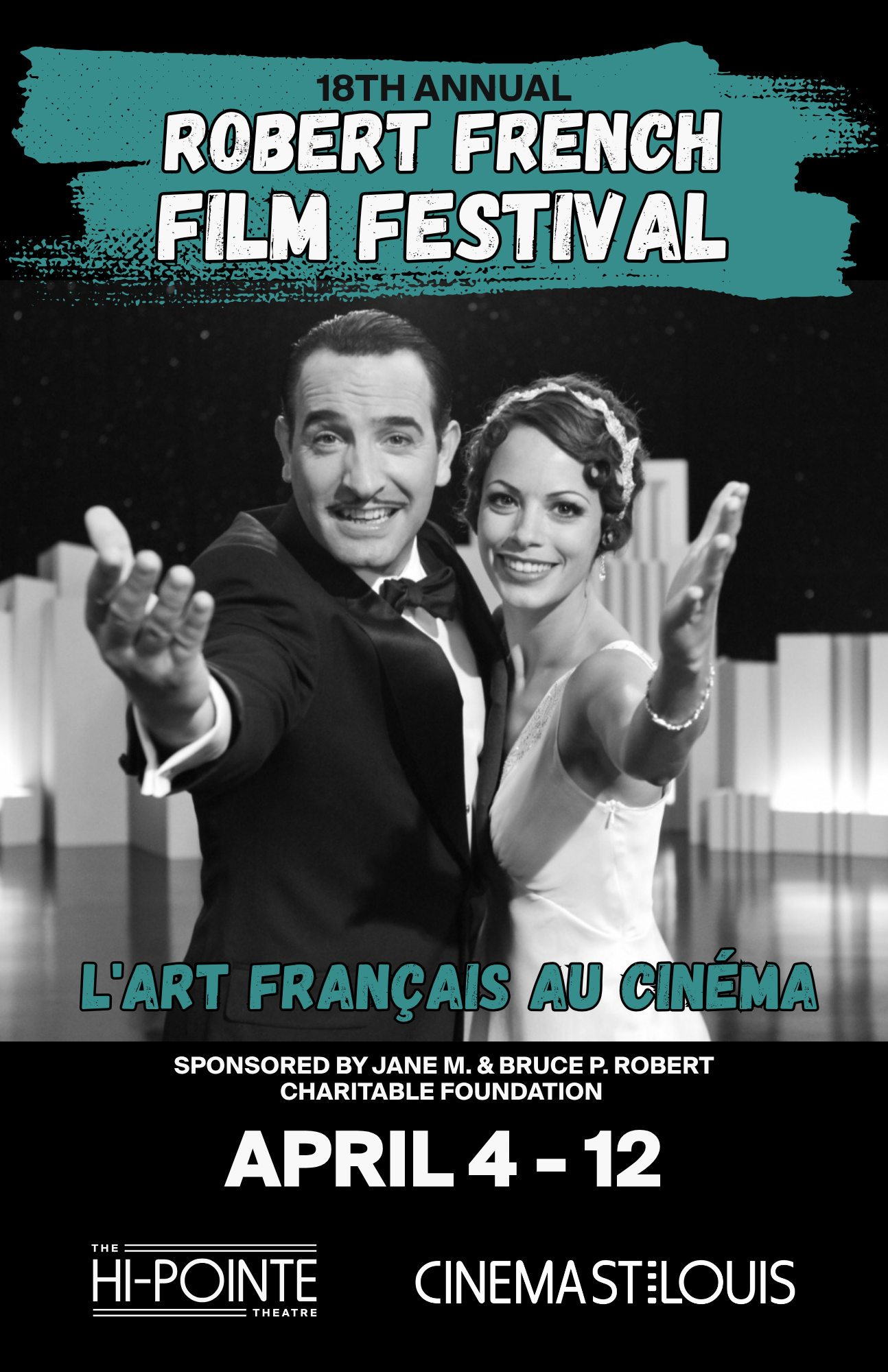 Poster for 18th Annual Robert French Film Festival