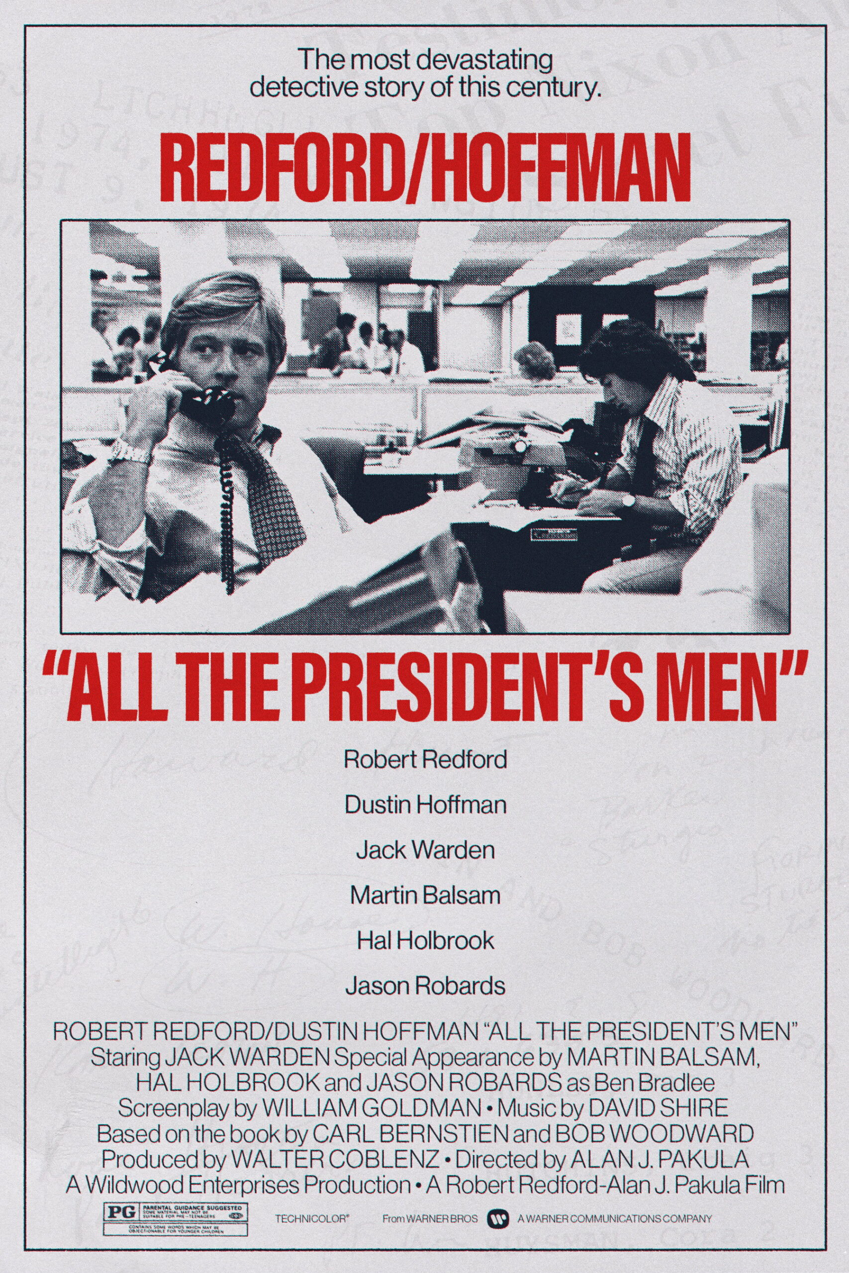 Poster for All the President’s Men – 50th Anniversary!