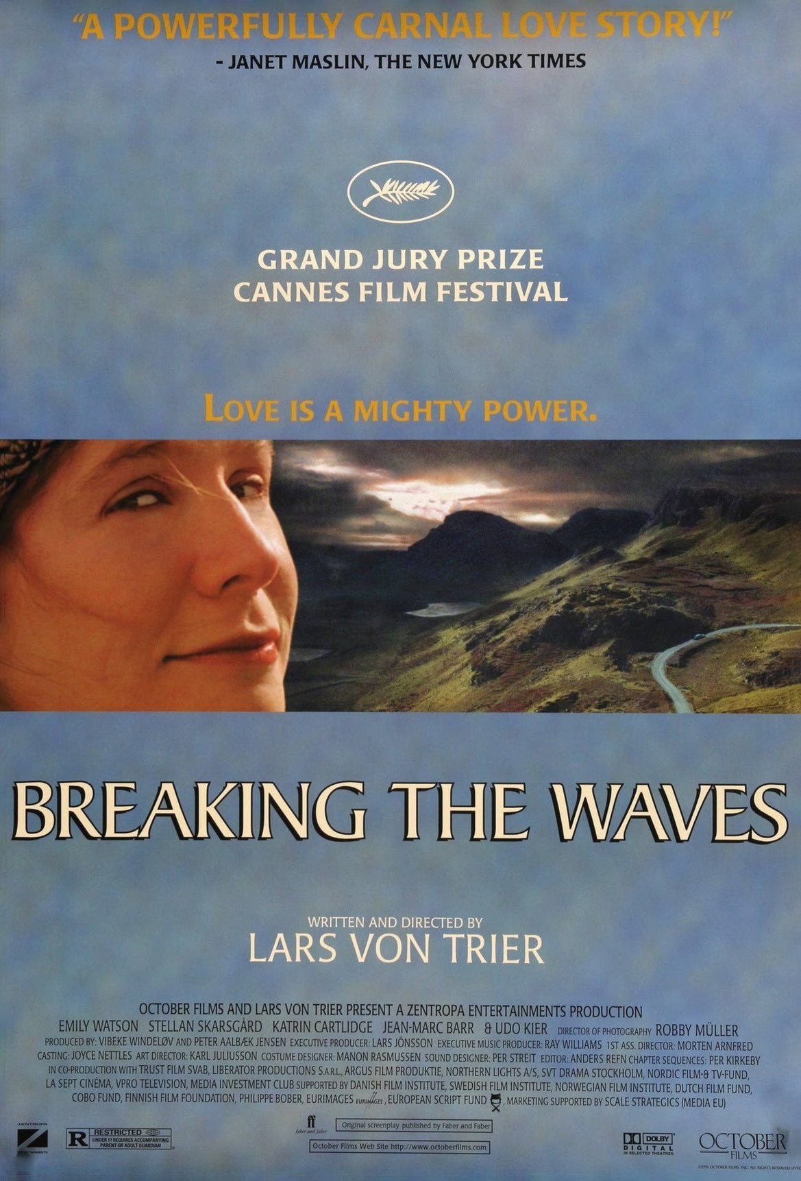 Breaking the Waves poster