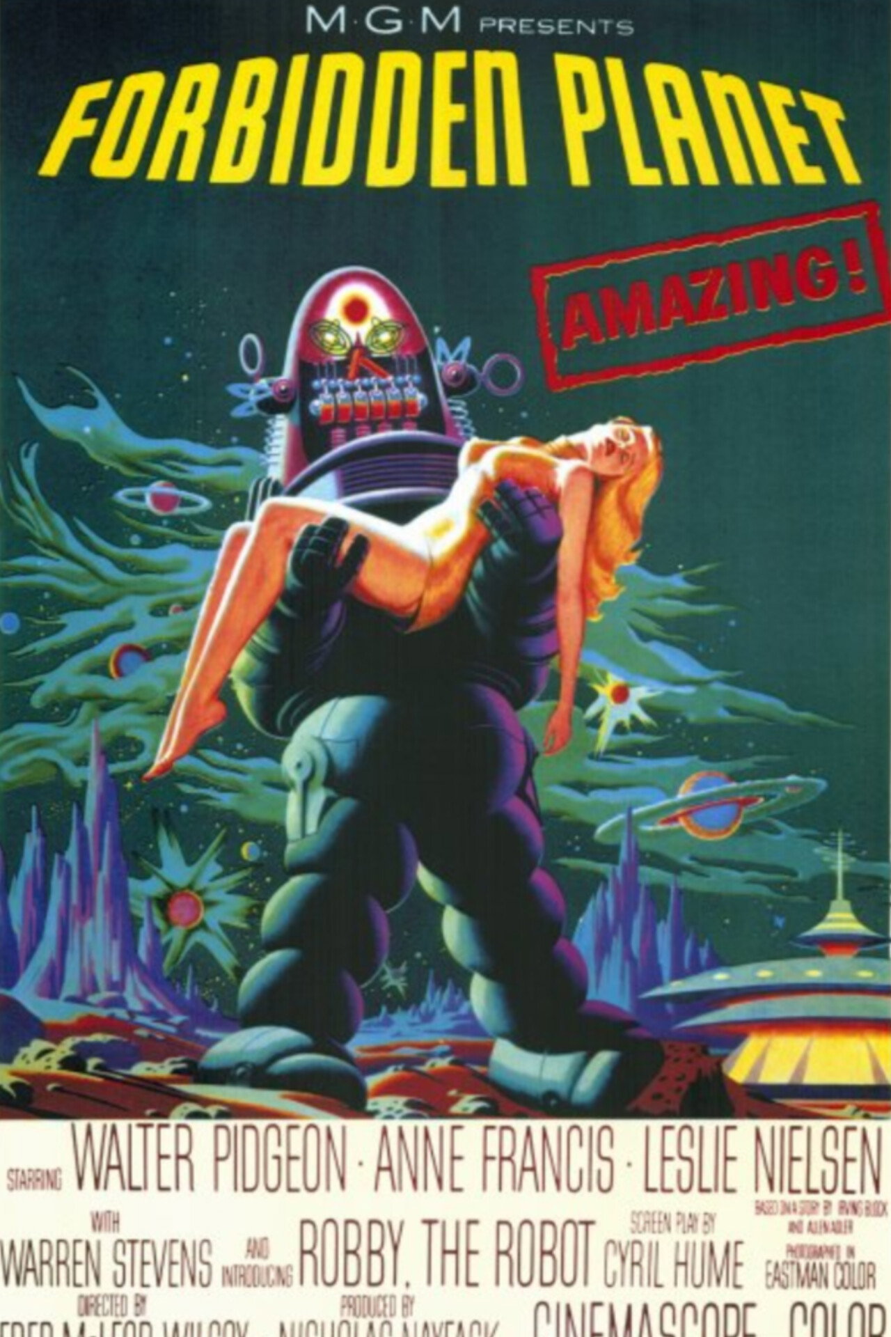 Forbidden Planet poster