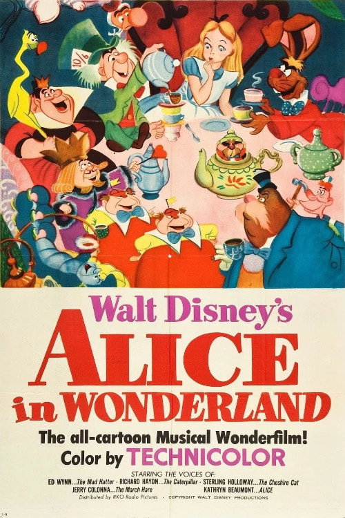 ALICE IN WONDERLAND poster