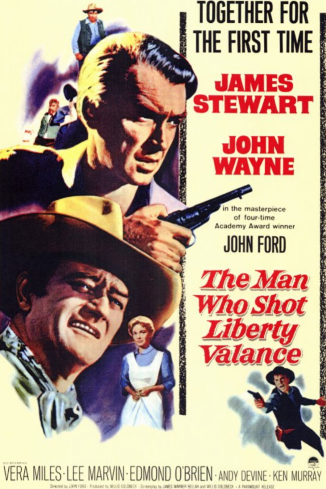 Poster for The Man Who Shot Liberty Valance