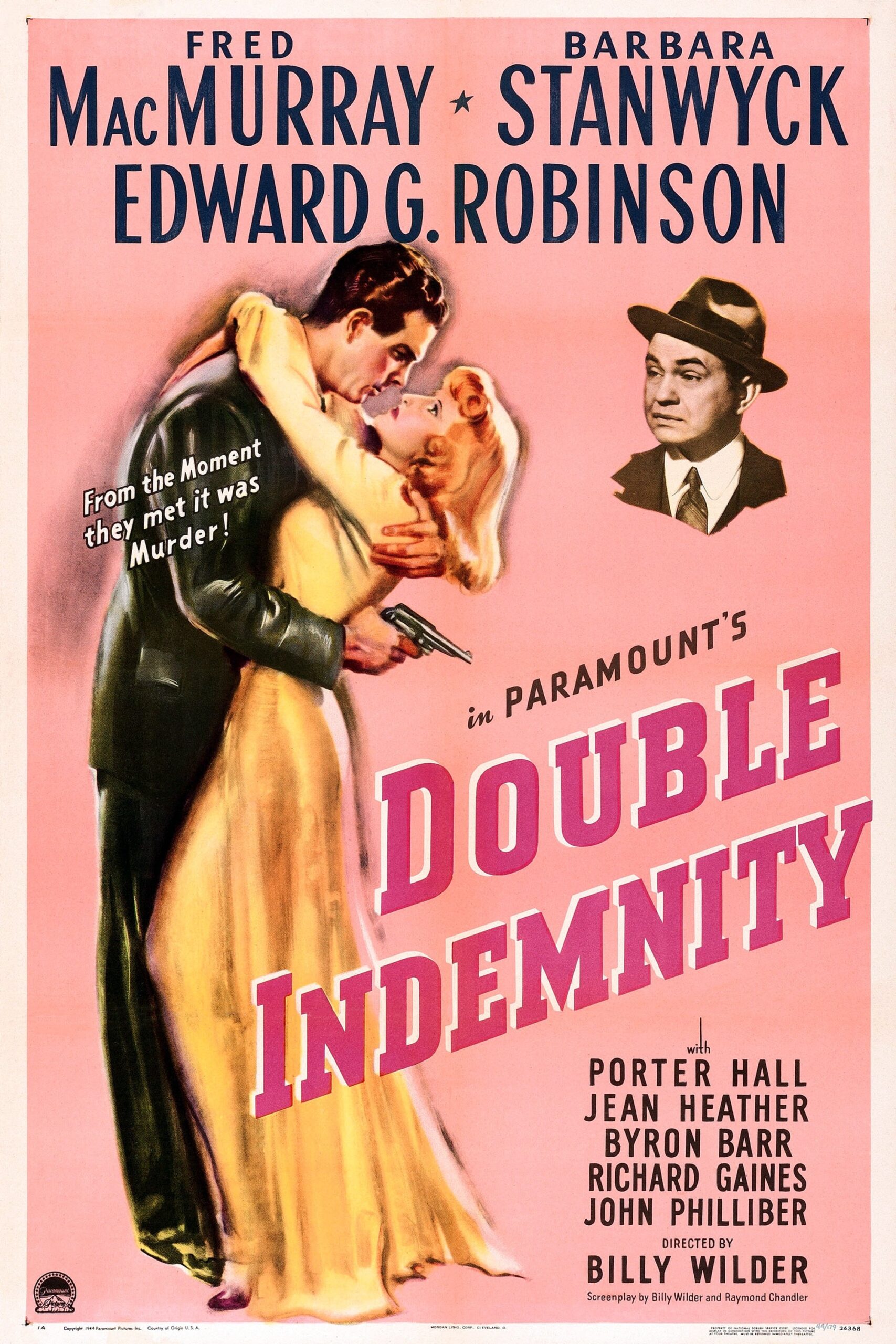 Double Indemnity poster