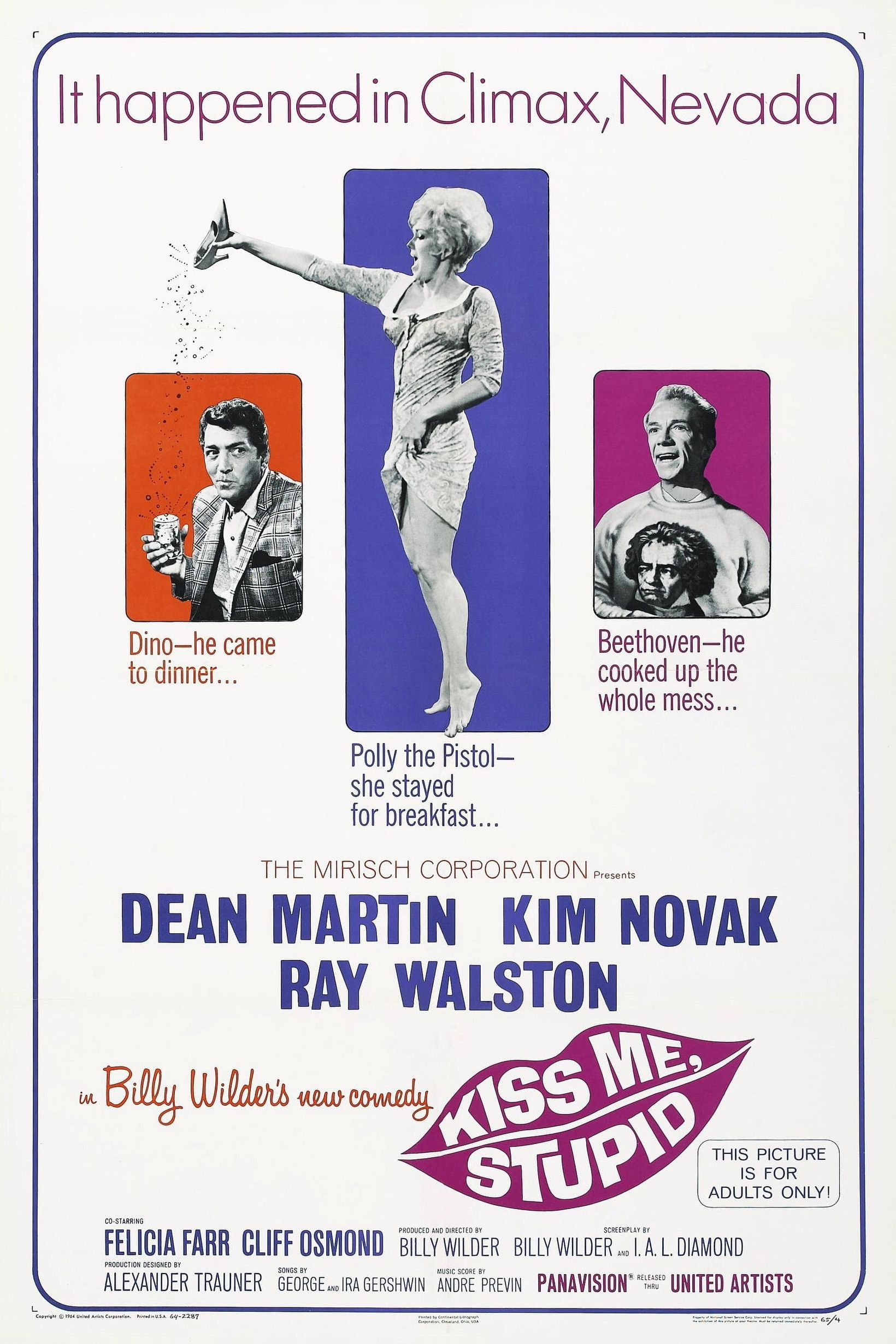 Kiss Me Stupid poster