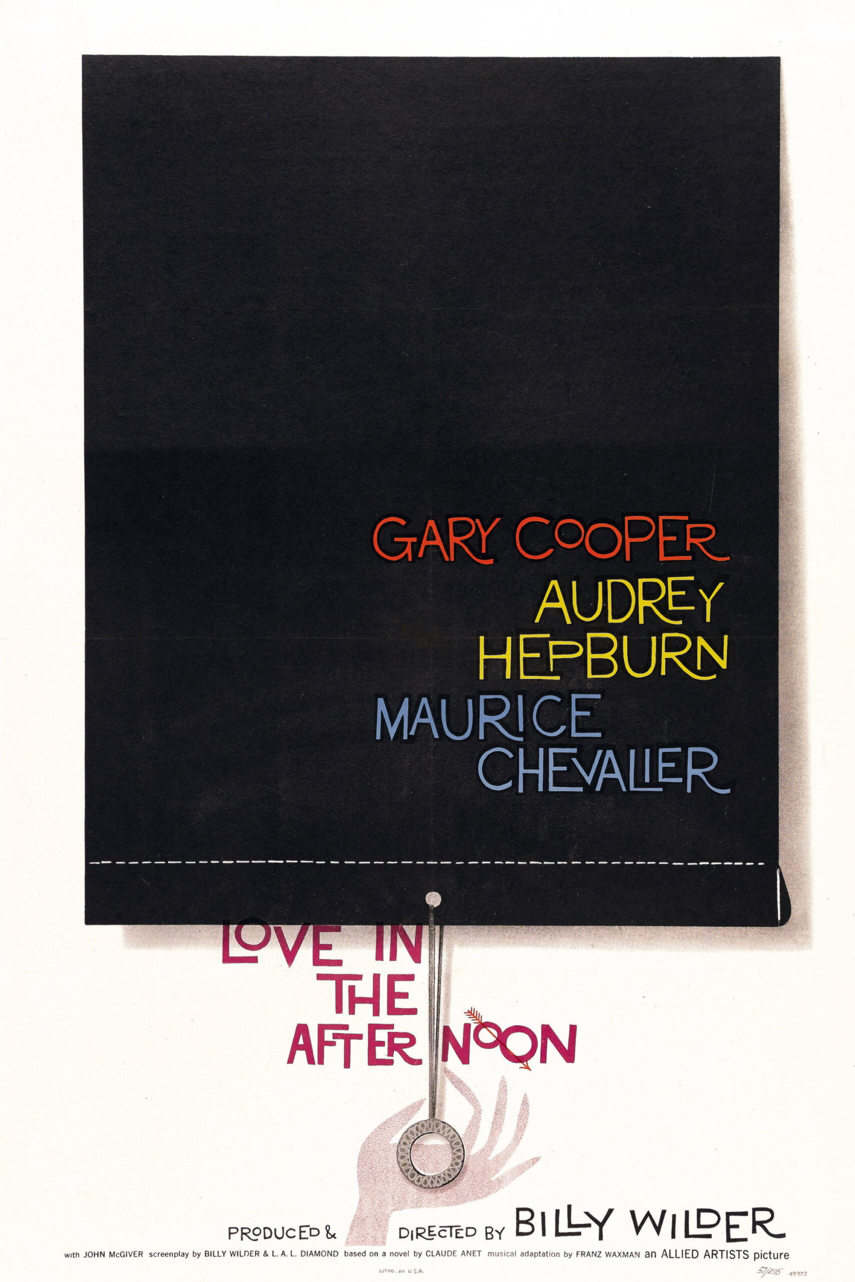 Love in the Afternoon poster