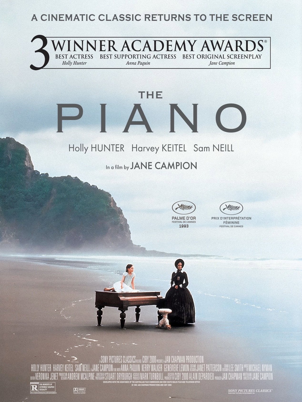 Poster for The Piano (4K Restoration)