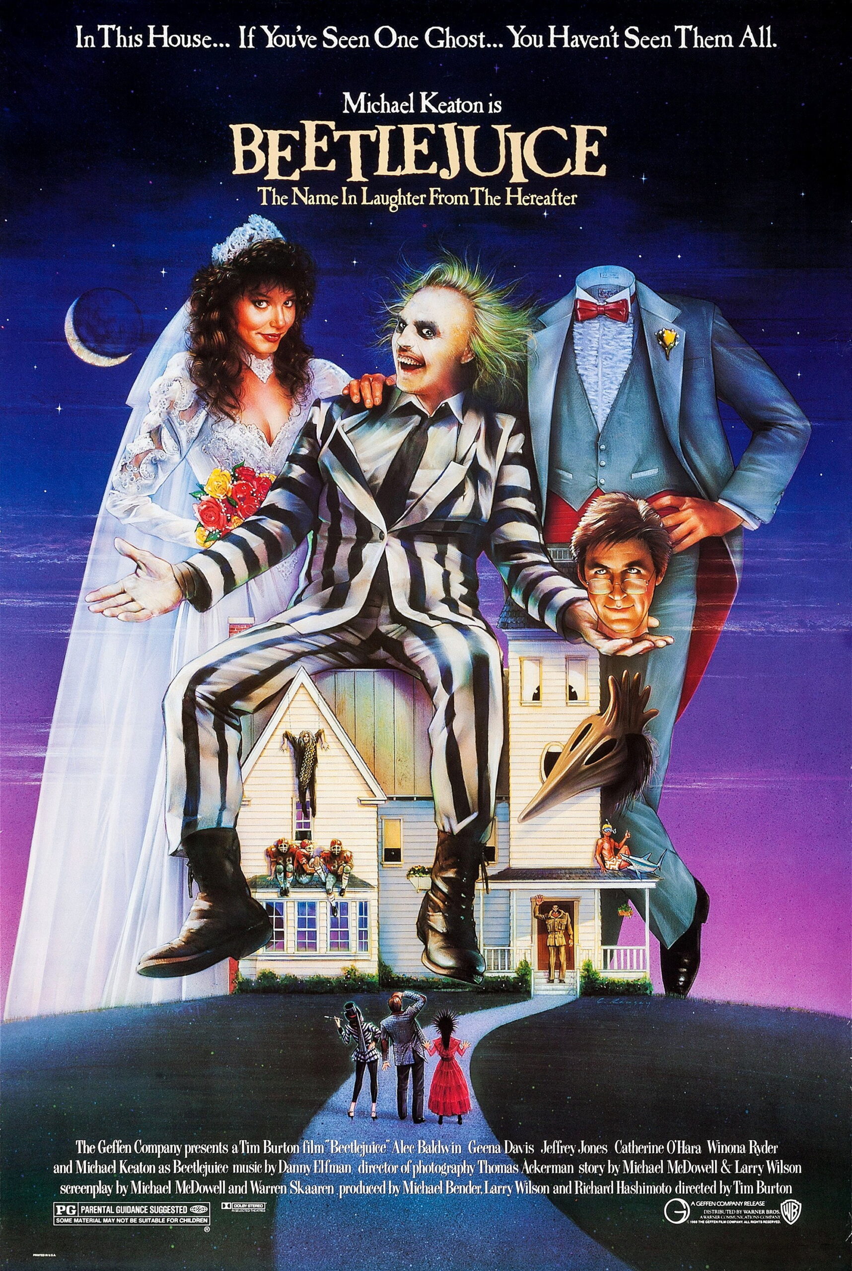 Poster for BEETLEJUICE + 3 CLASSIC WARNER BROS. CARTOONS