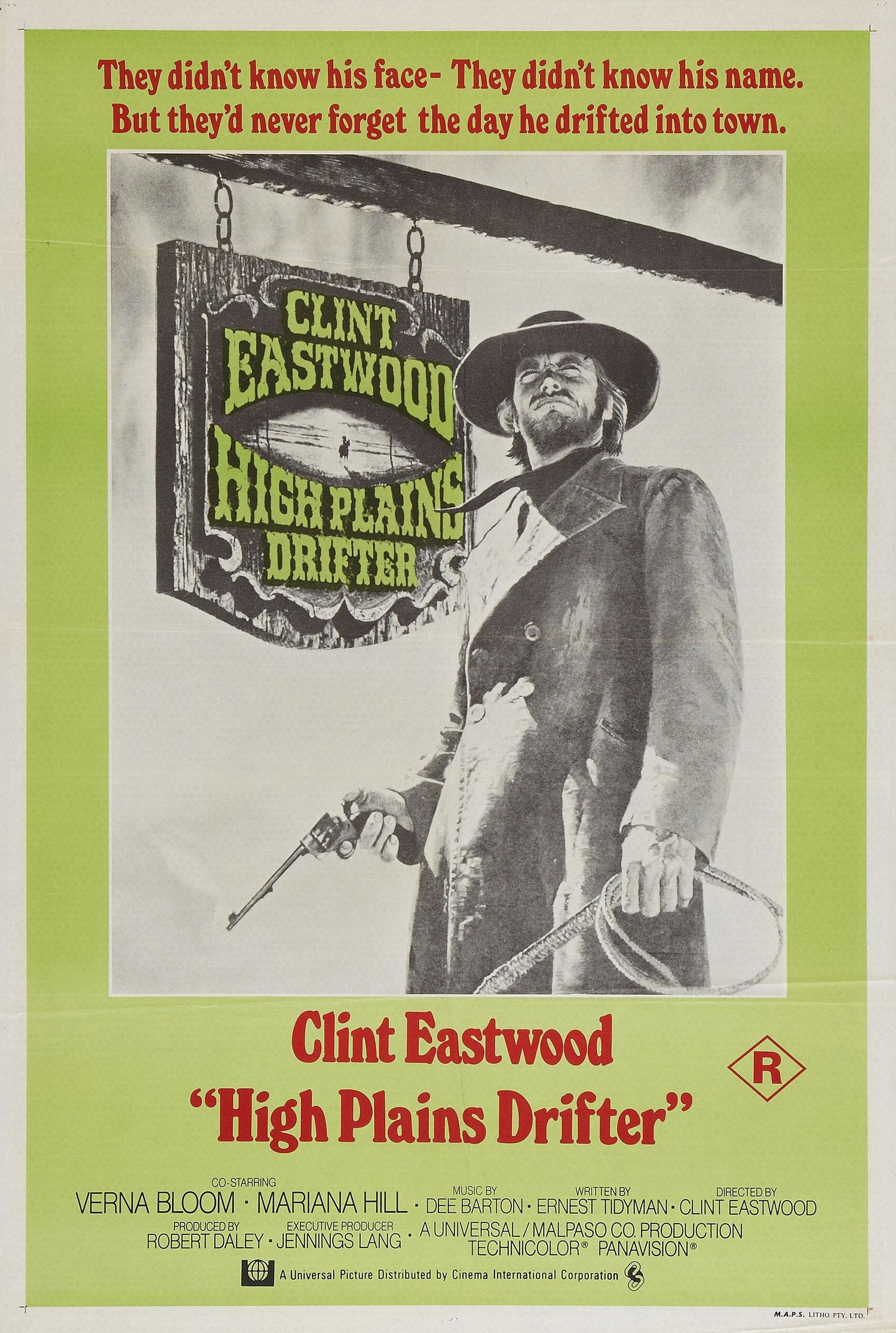High Plains Drifter poster