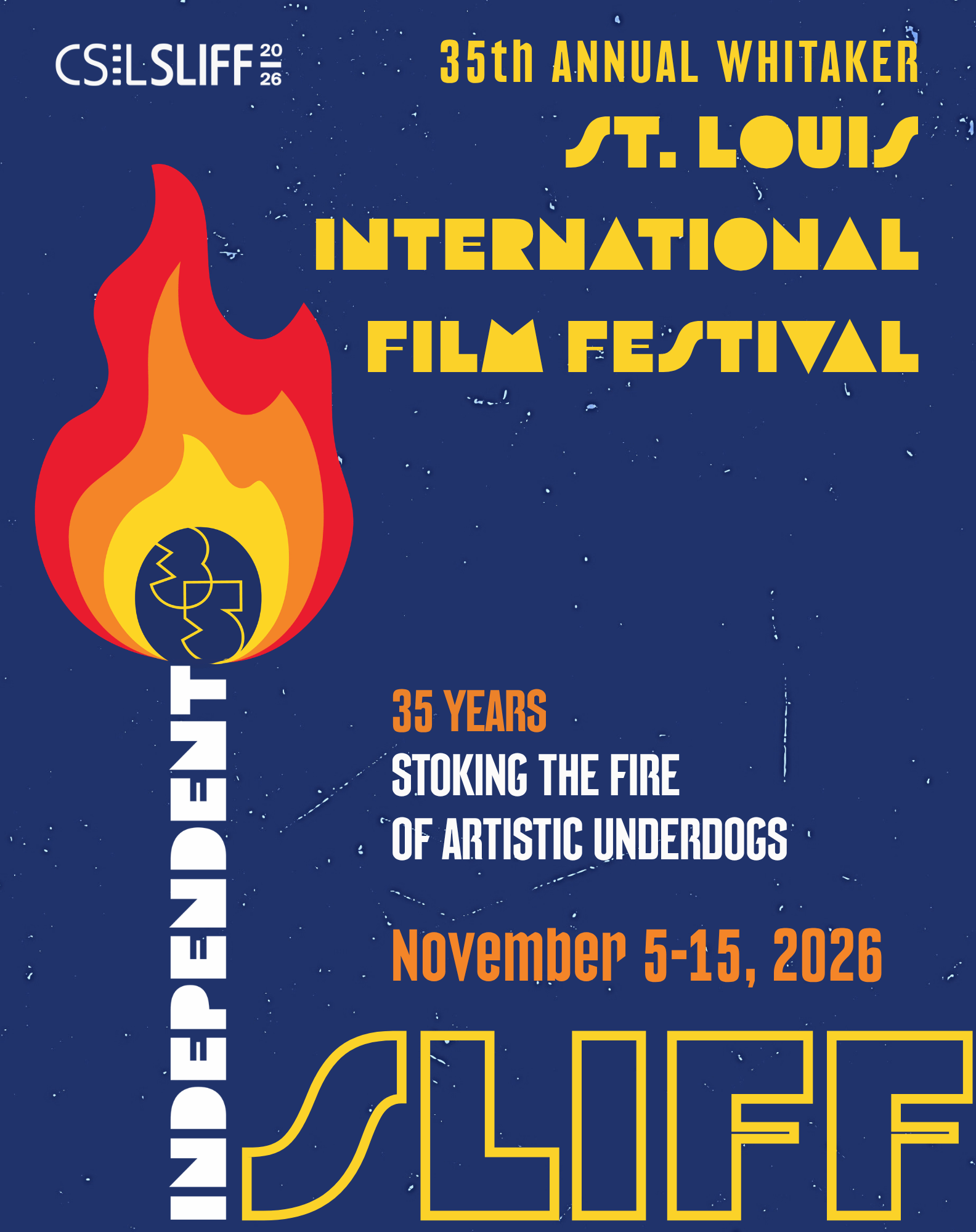 Poster for 35th Annual St. Louis International Film Festival