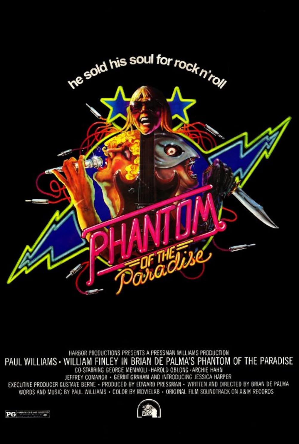 Poster for Phantom of the Paradise