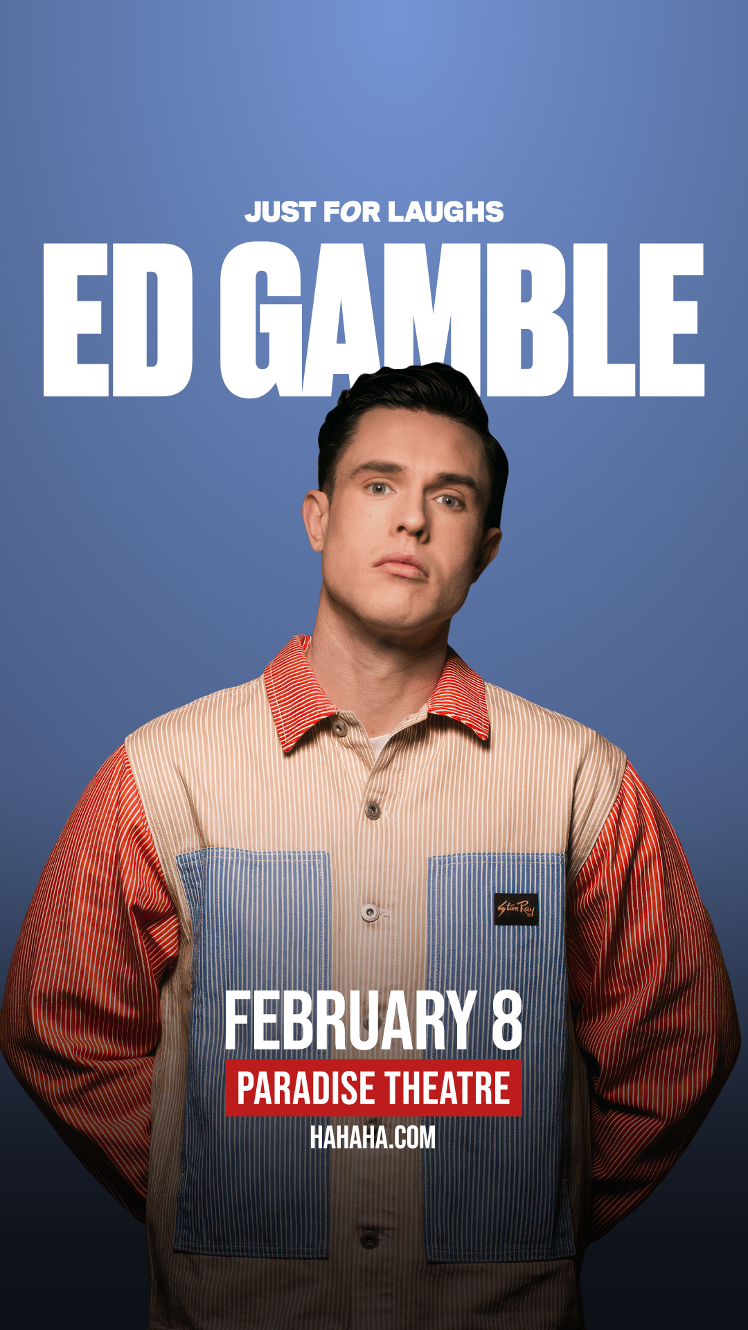 Poster for Just For Laughs Presents Ed Gamble