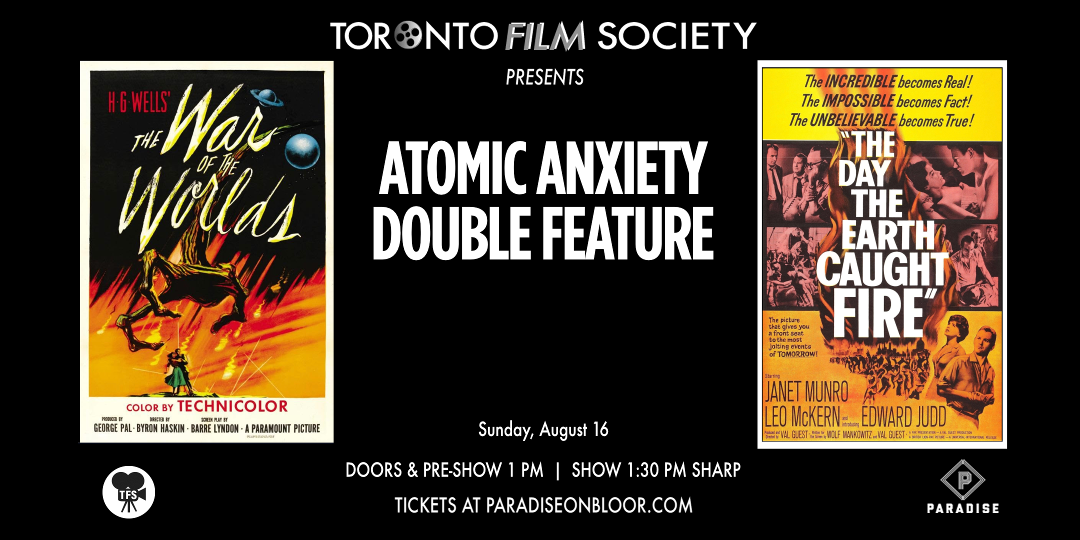 Double Feature: The War of the Worlds & The Day the Earth Caught Fire