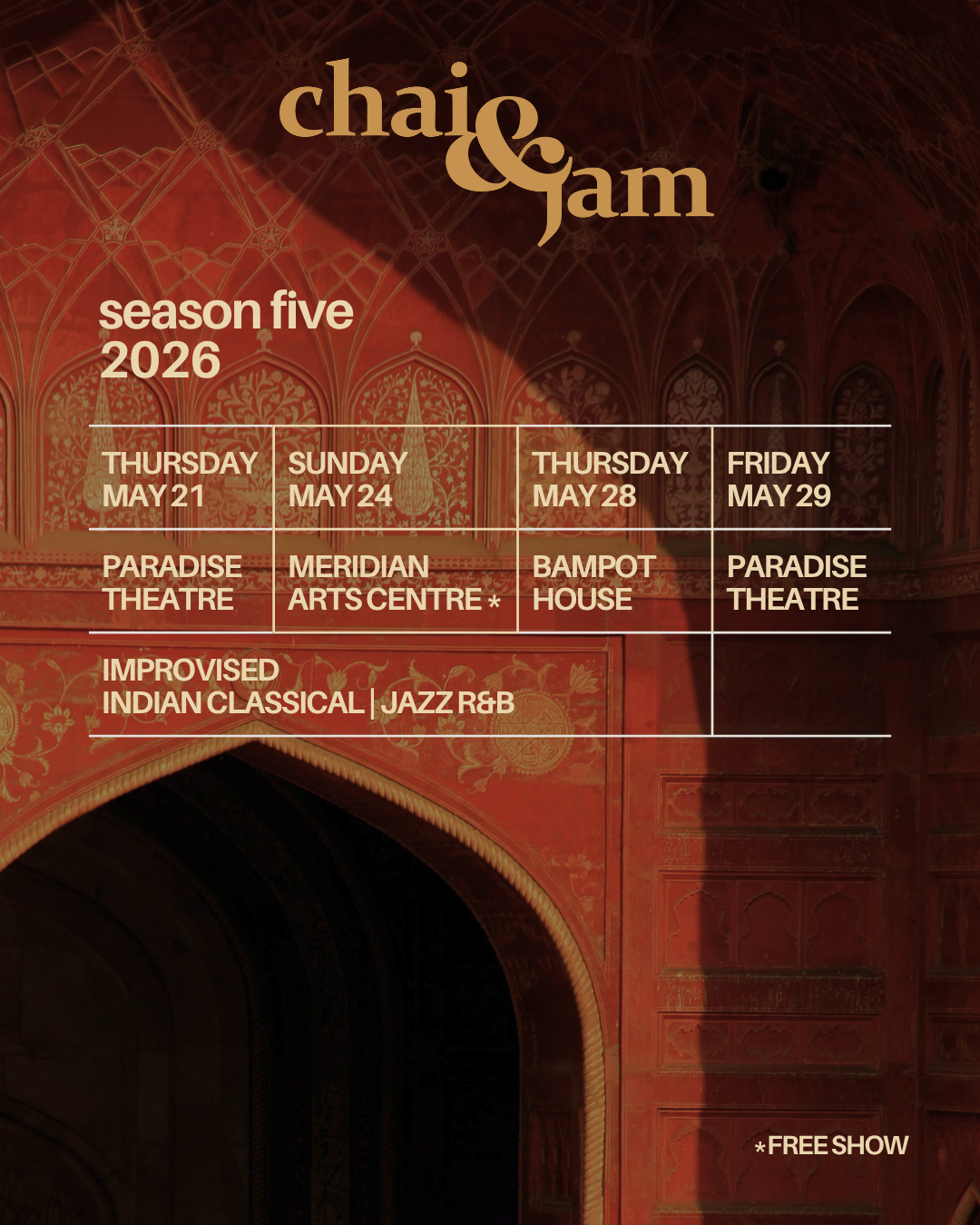 Poster for Chai & Jam: Season 5