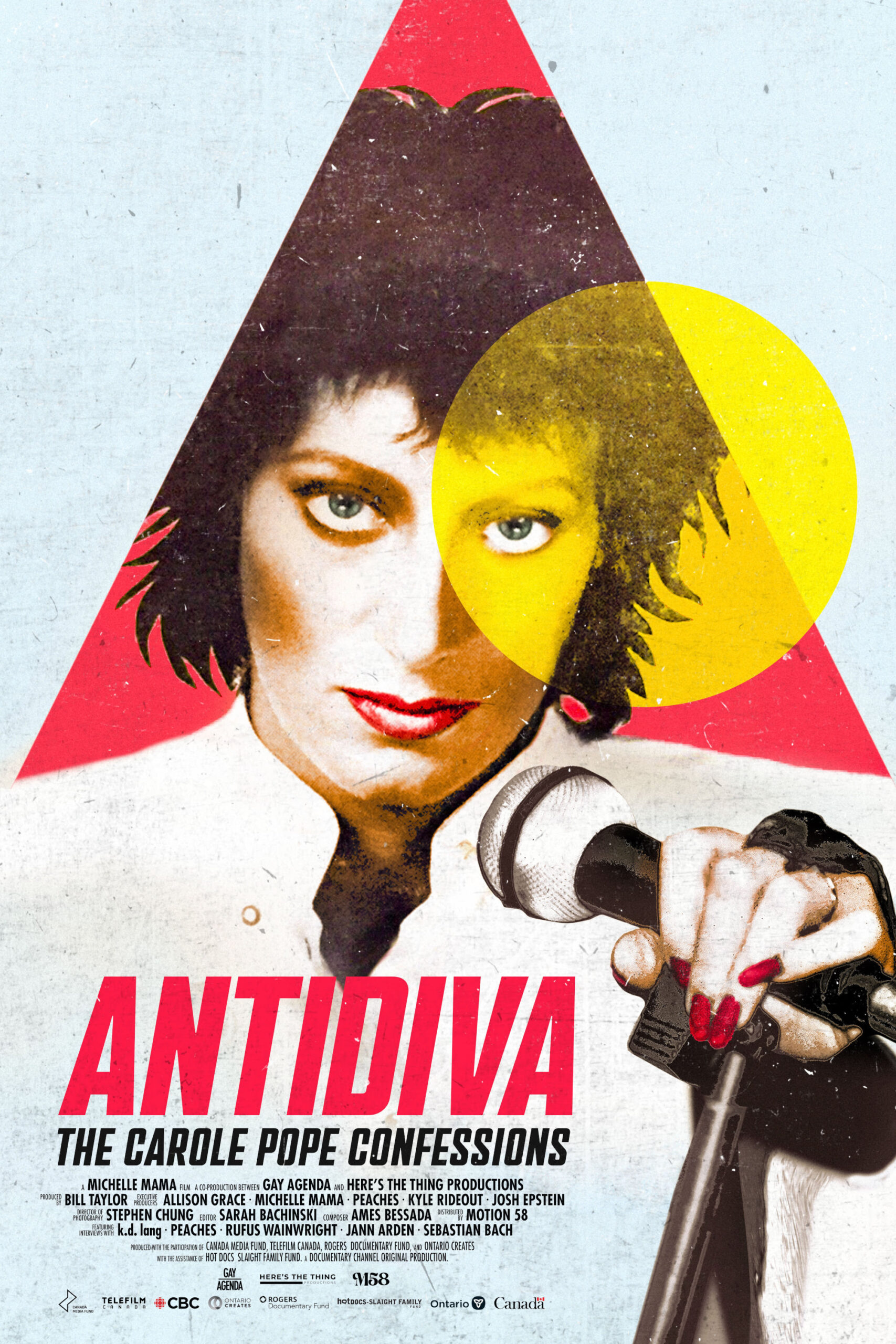 Poster for AntiDiva: The Carole Pope Confessions