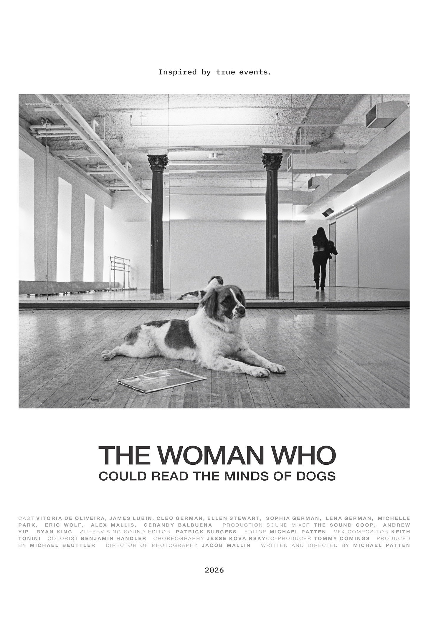 Poster for Cannes Dogs: The Woman Who Could Read the Minds of Dogs