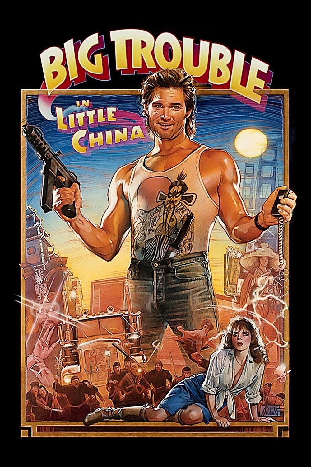 Poster for Big Trouble in Little China: 40th Anniversary!