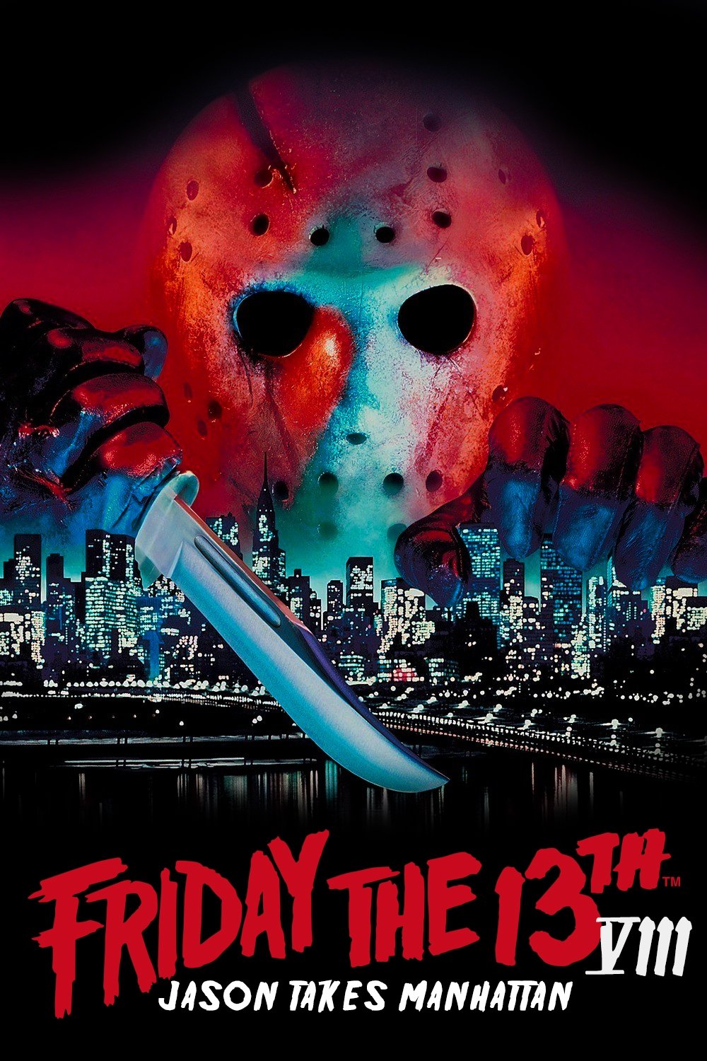 Poster for Friday the 13th Part VIII: Jason Takes Manhattan