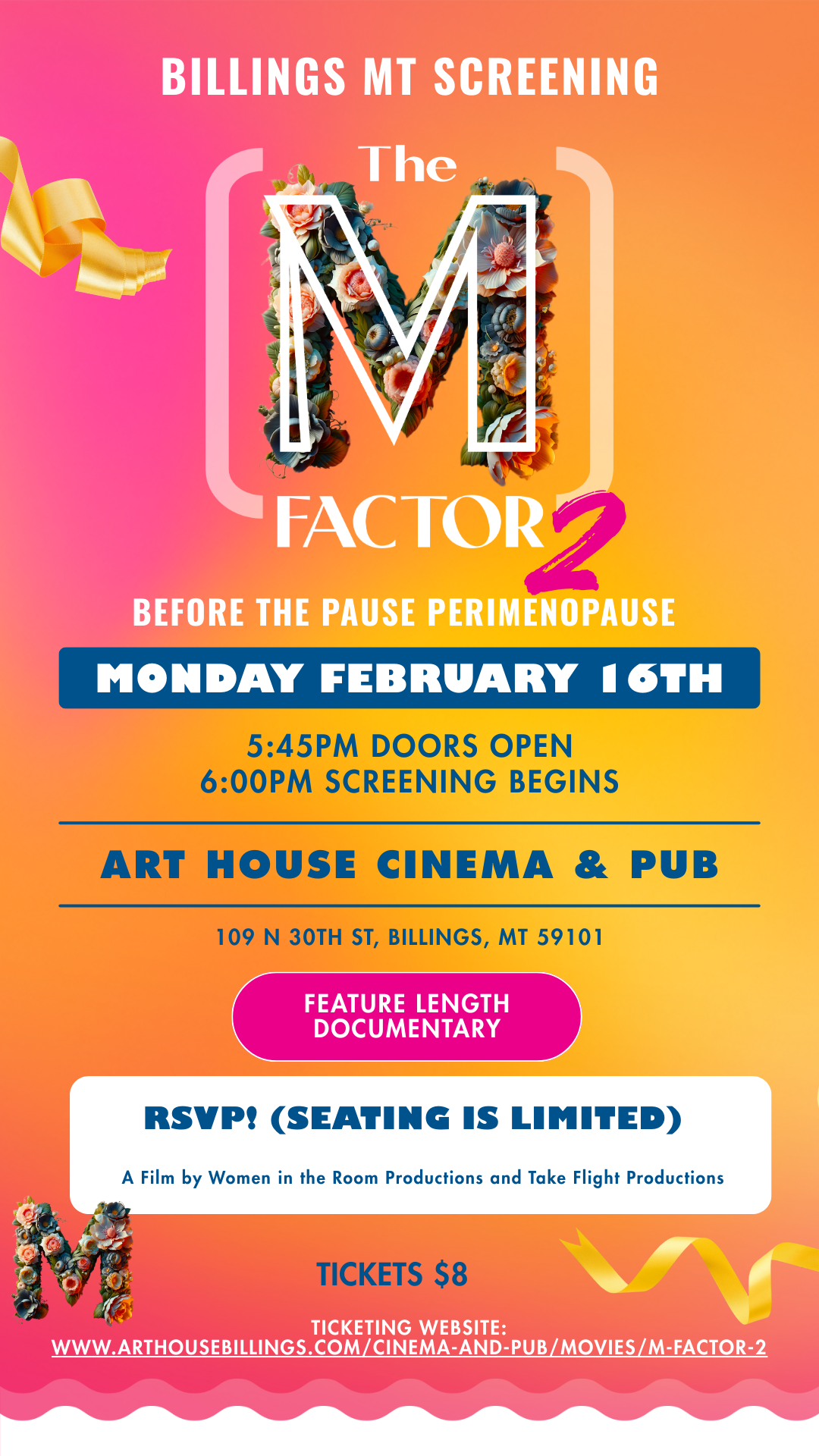 Poster for The (M) Factor 2: Before the Pause – Perimenopause