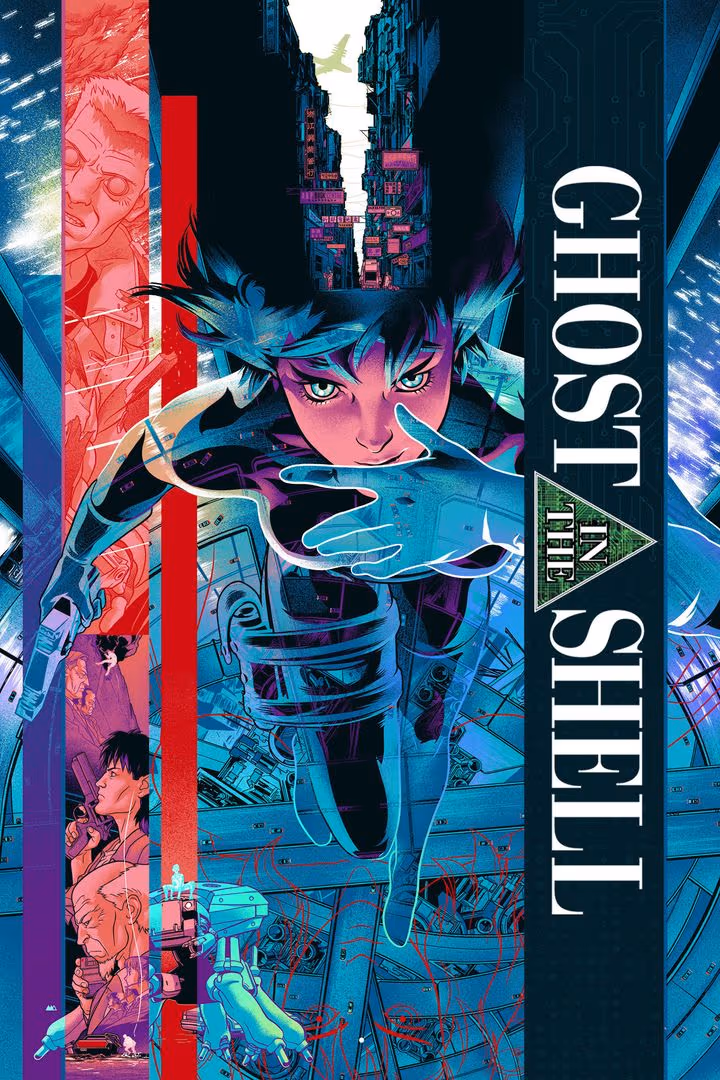 Poster for Ghost in the Shell (Subtitled)
